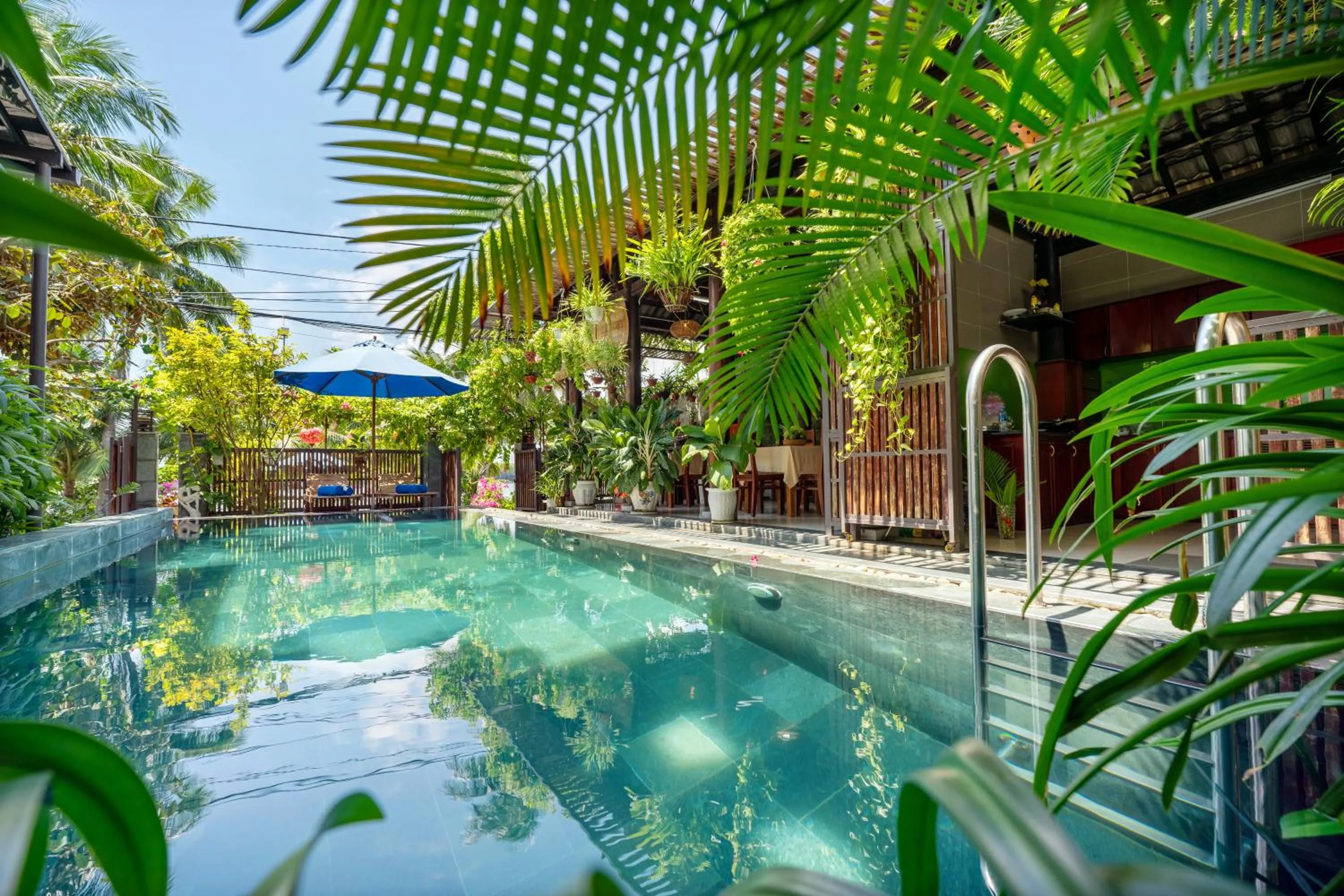 Swimming pool in Sands River Hoi An Villa