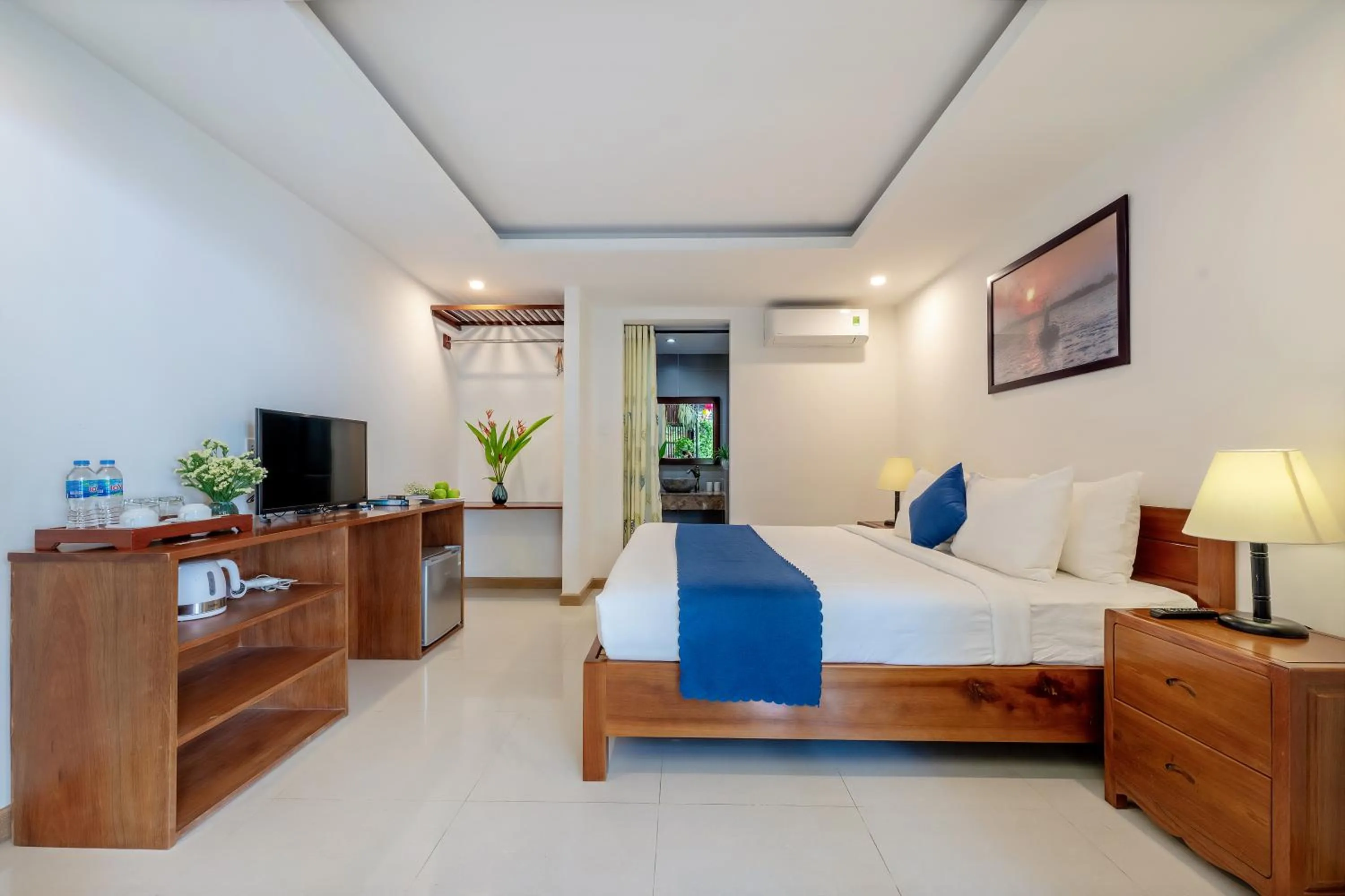 TV and multimedia, Bed in Sands River Hoi An Villa