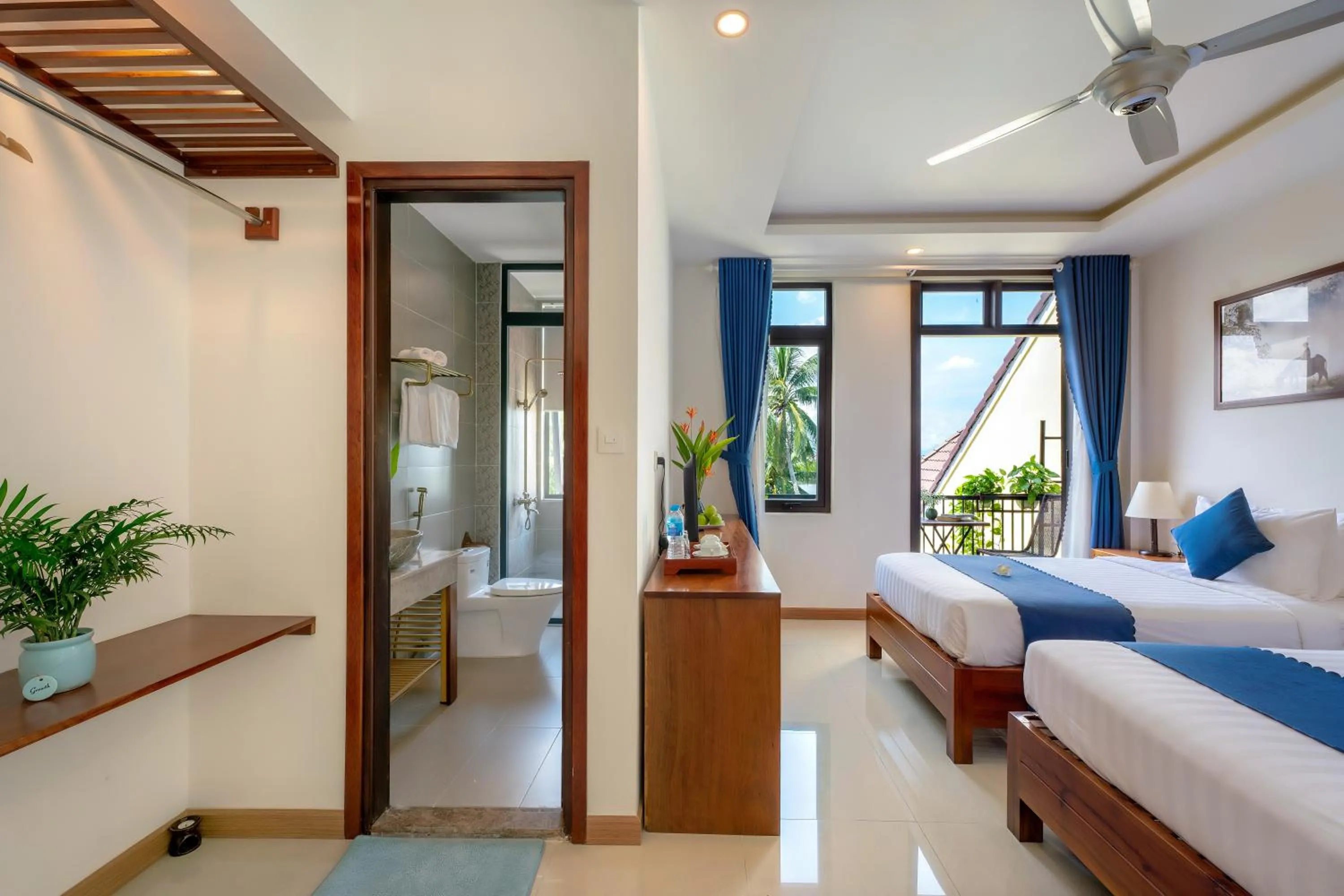 Bedroom, Bed in Sands River Hoi An Villa