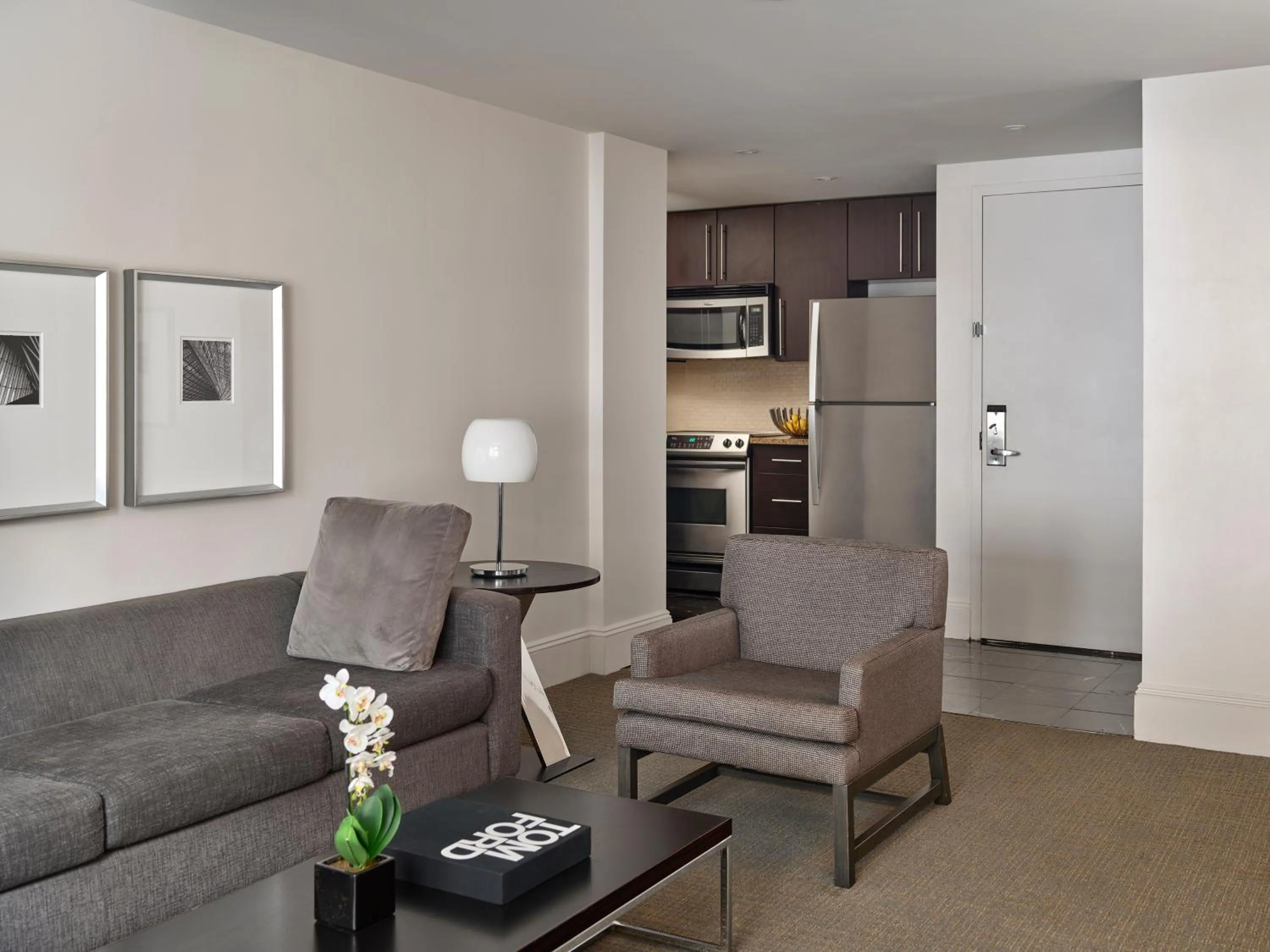 Living room in AKA Central Park