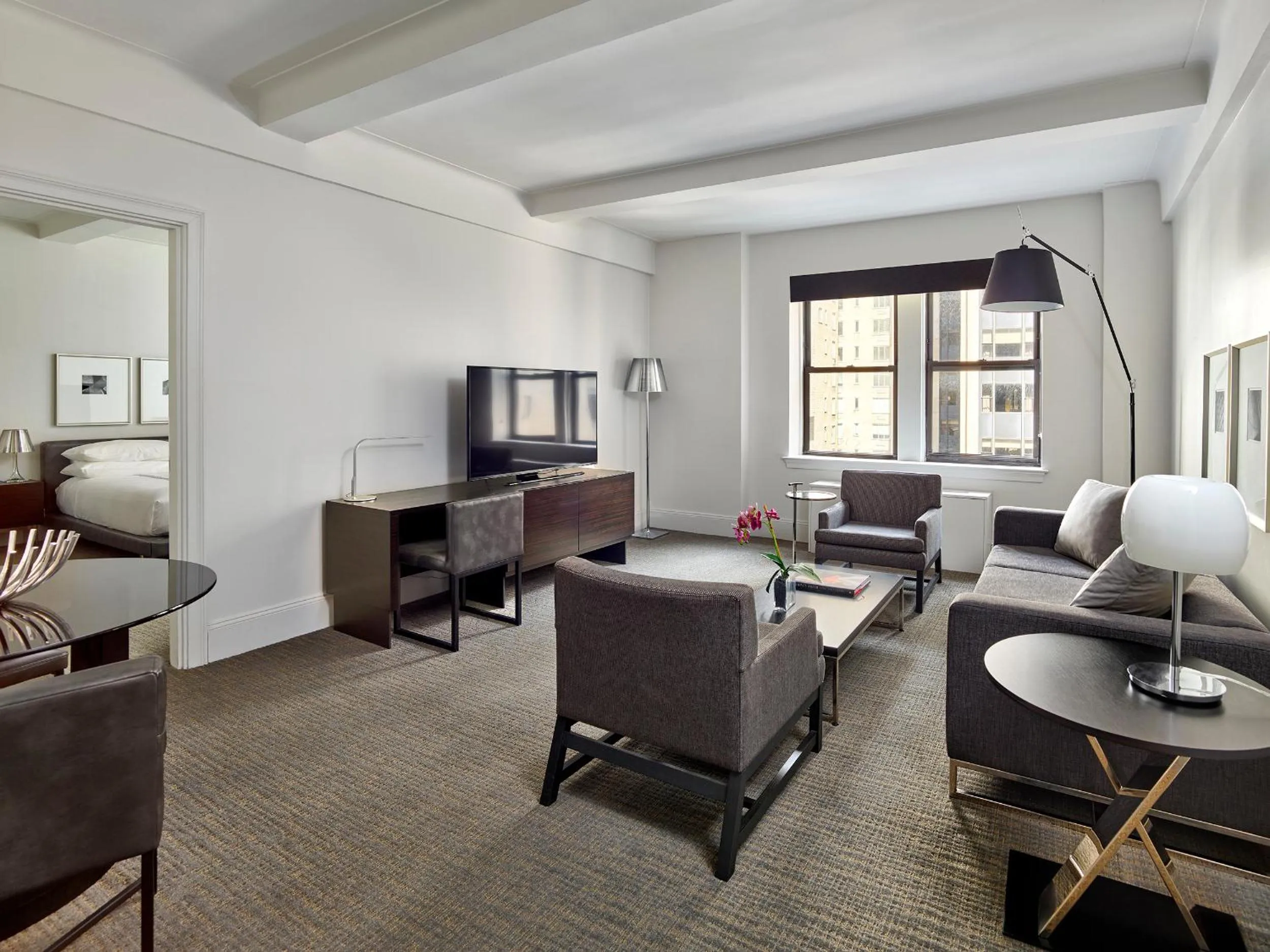 Living room in AKA Central Park