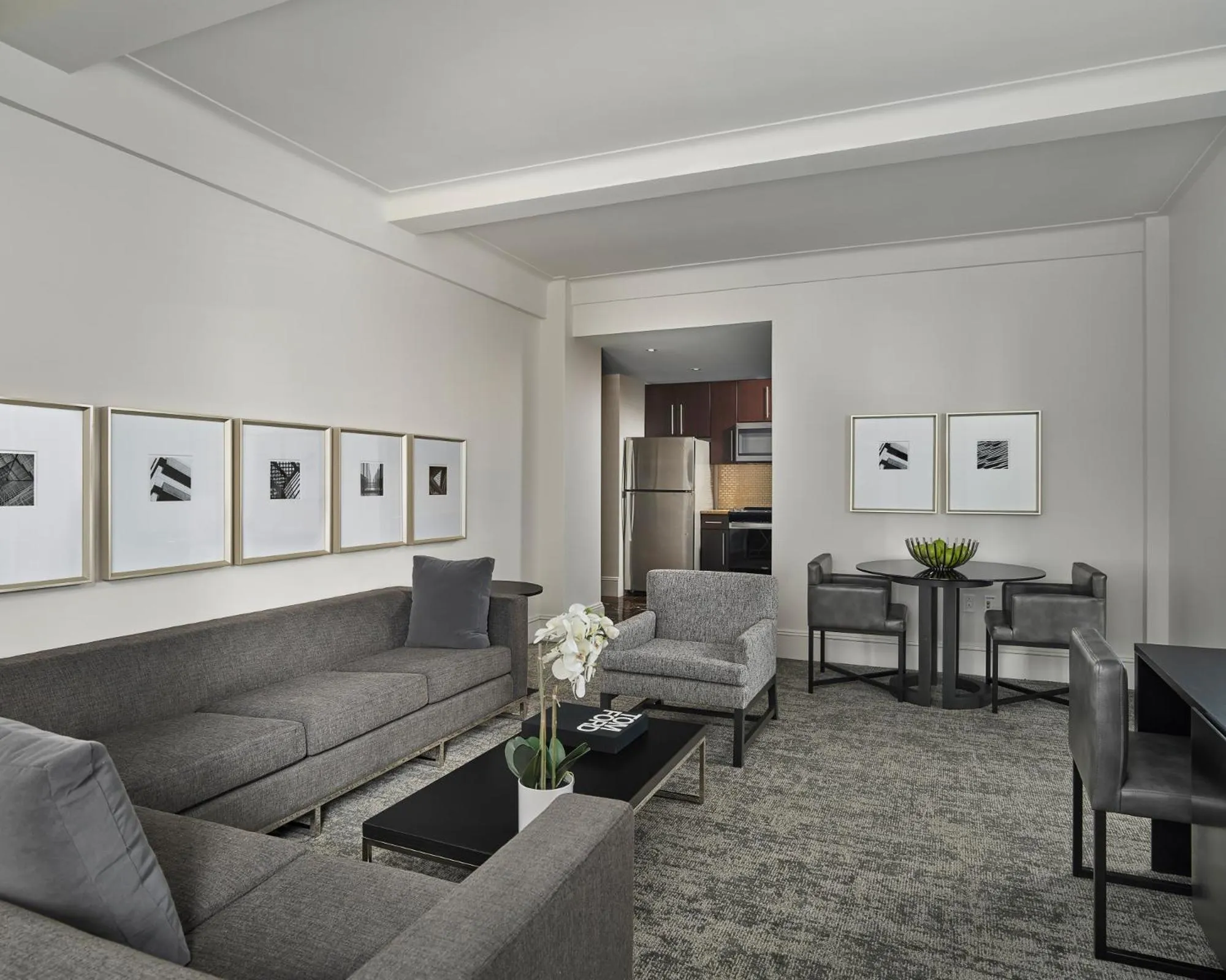 Living room in AKA Central Park