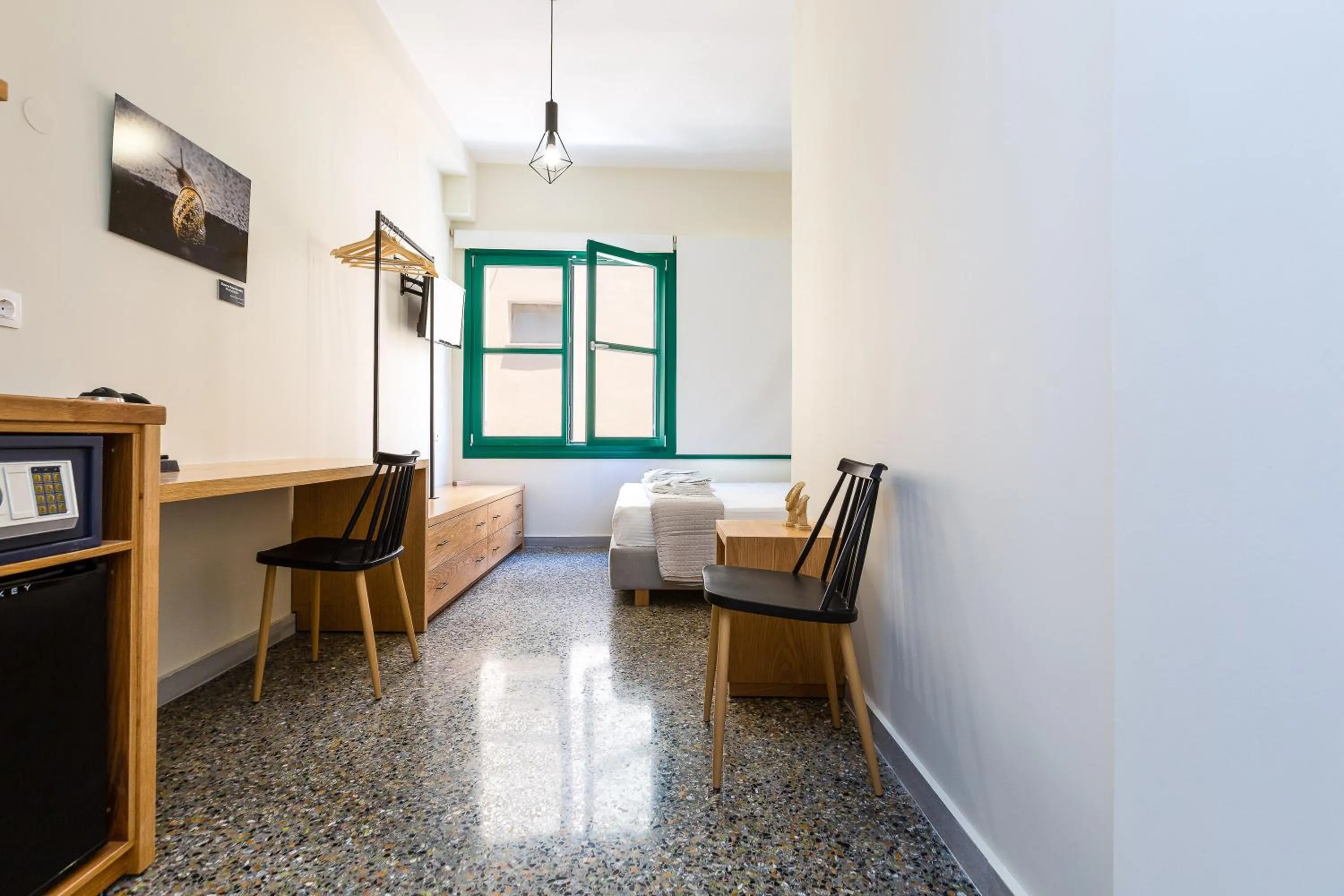 Seating area in Ink Hotels Phos