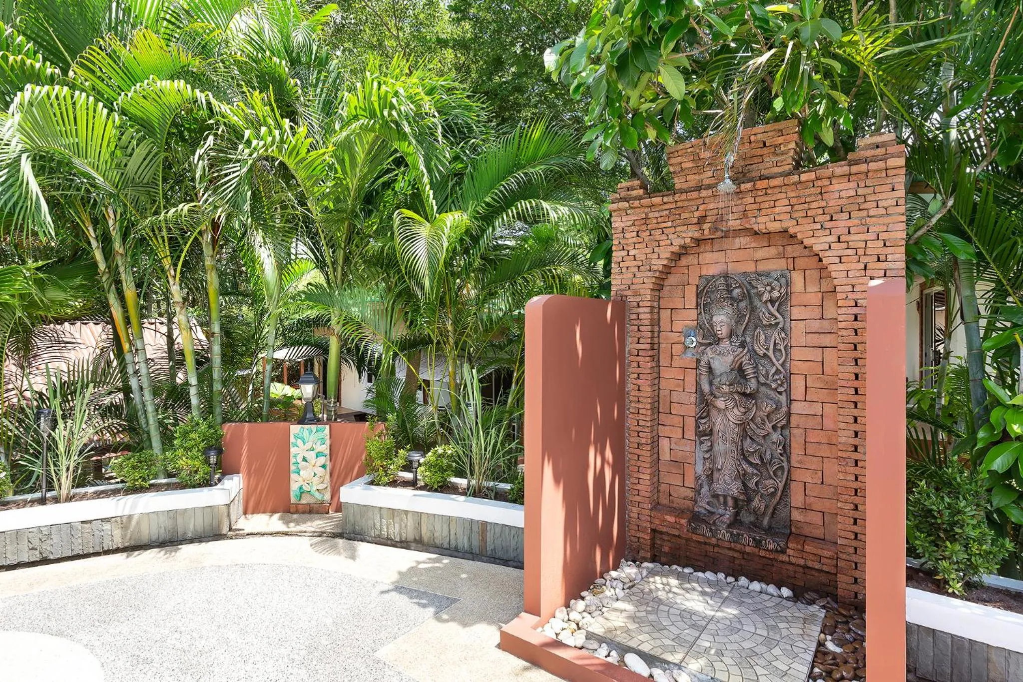 Shower in Harmony Naturist Resort Rawai Phuket 18yr minimum age only nudist nake d FKK