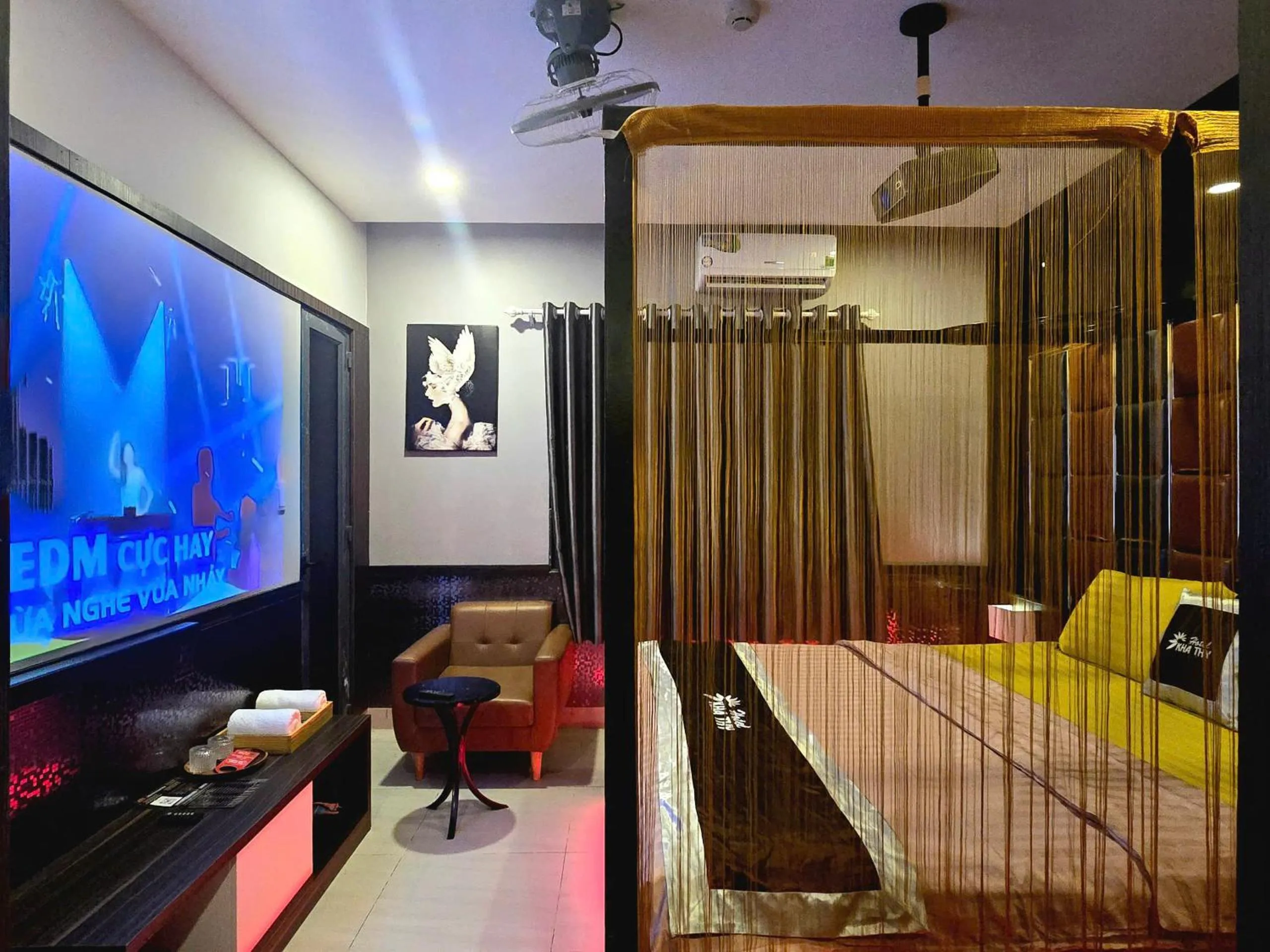 Bed in Kha Thy Hotel