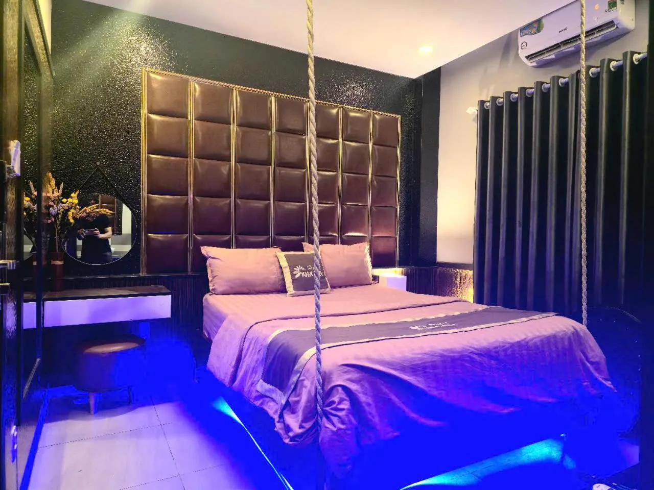 Bedroom, Bed in Kha Thy Hotel