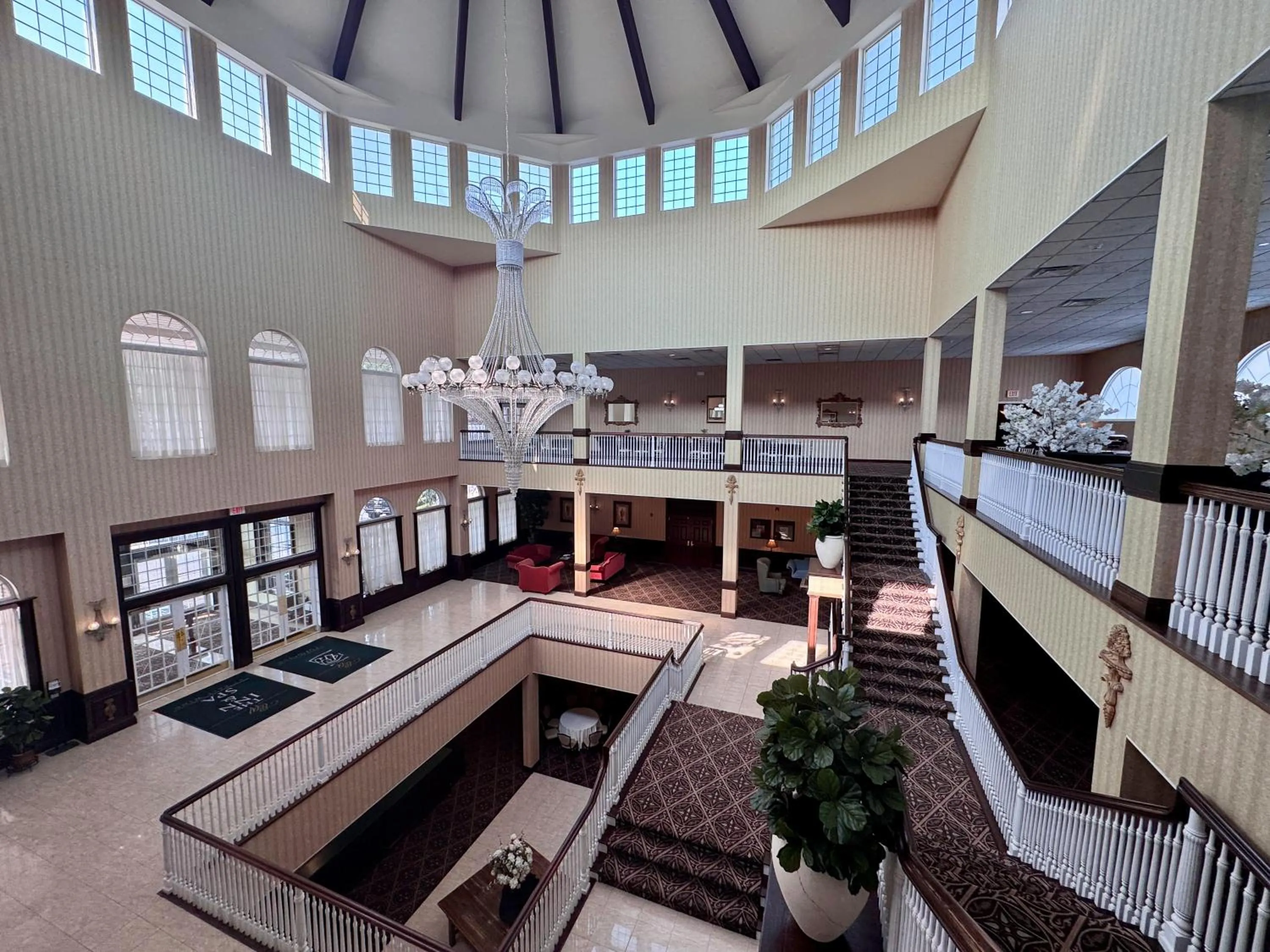 Lobby or reception in The Inn and Spa at East Wind