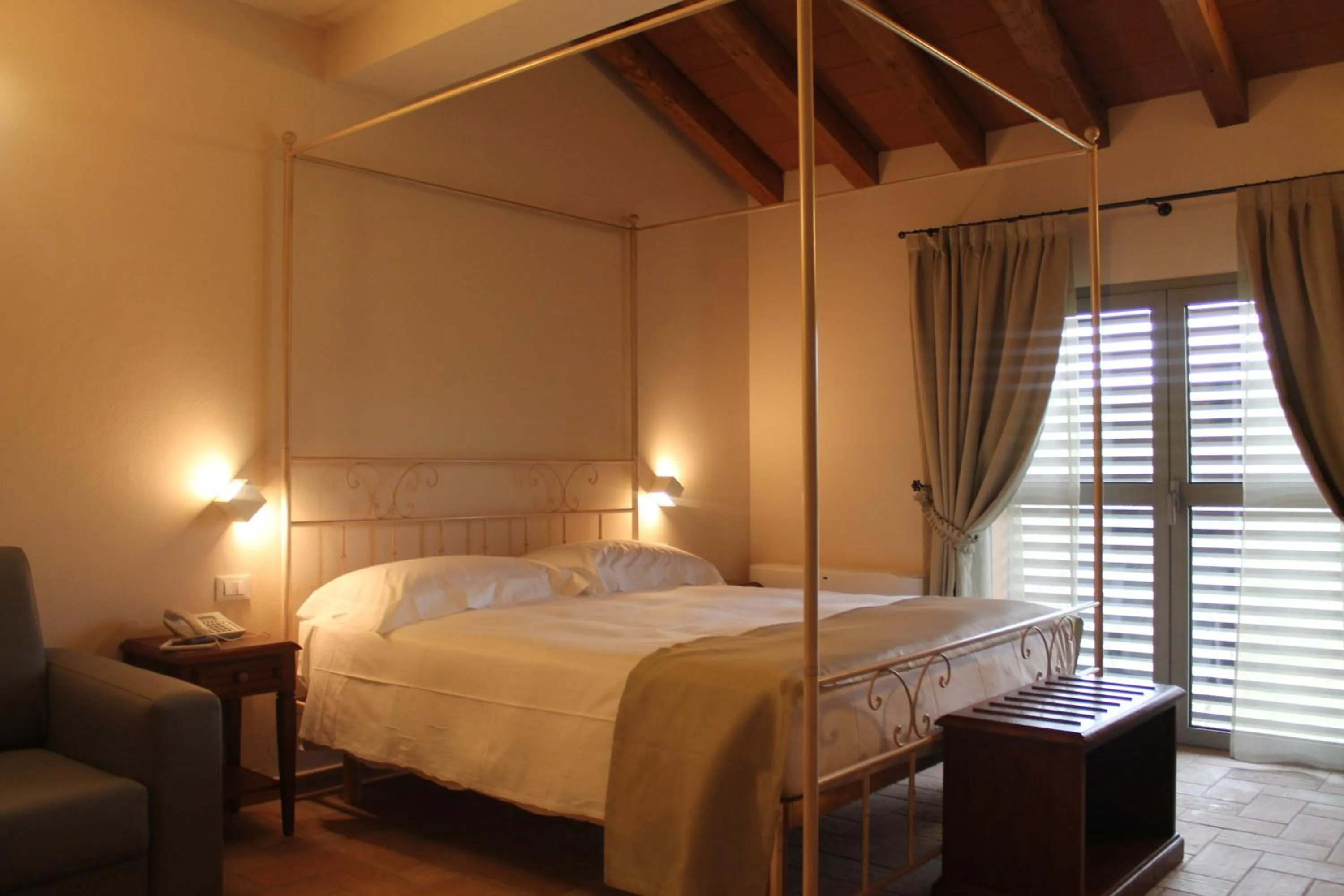 Bed in Agriturismo Ben Ti Voglio