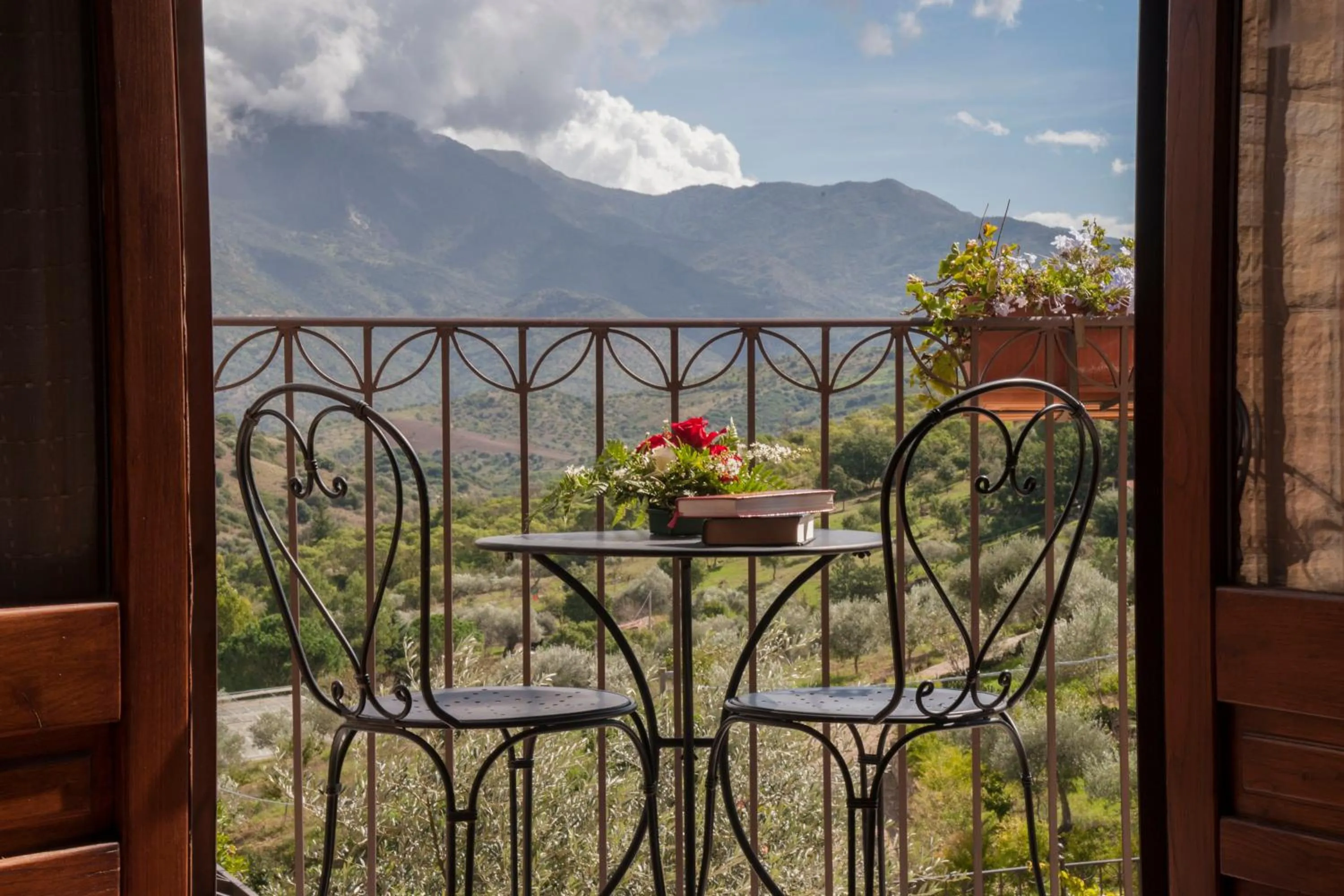 Garden view in Azienda Agrituristica Bergi