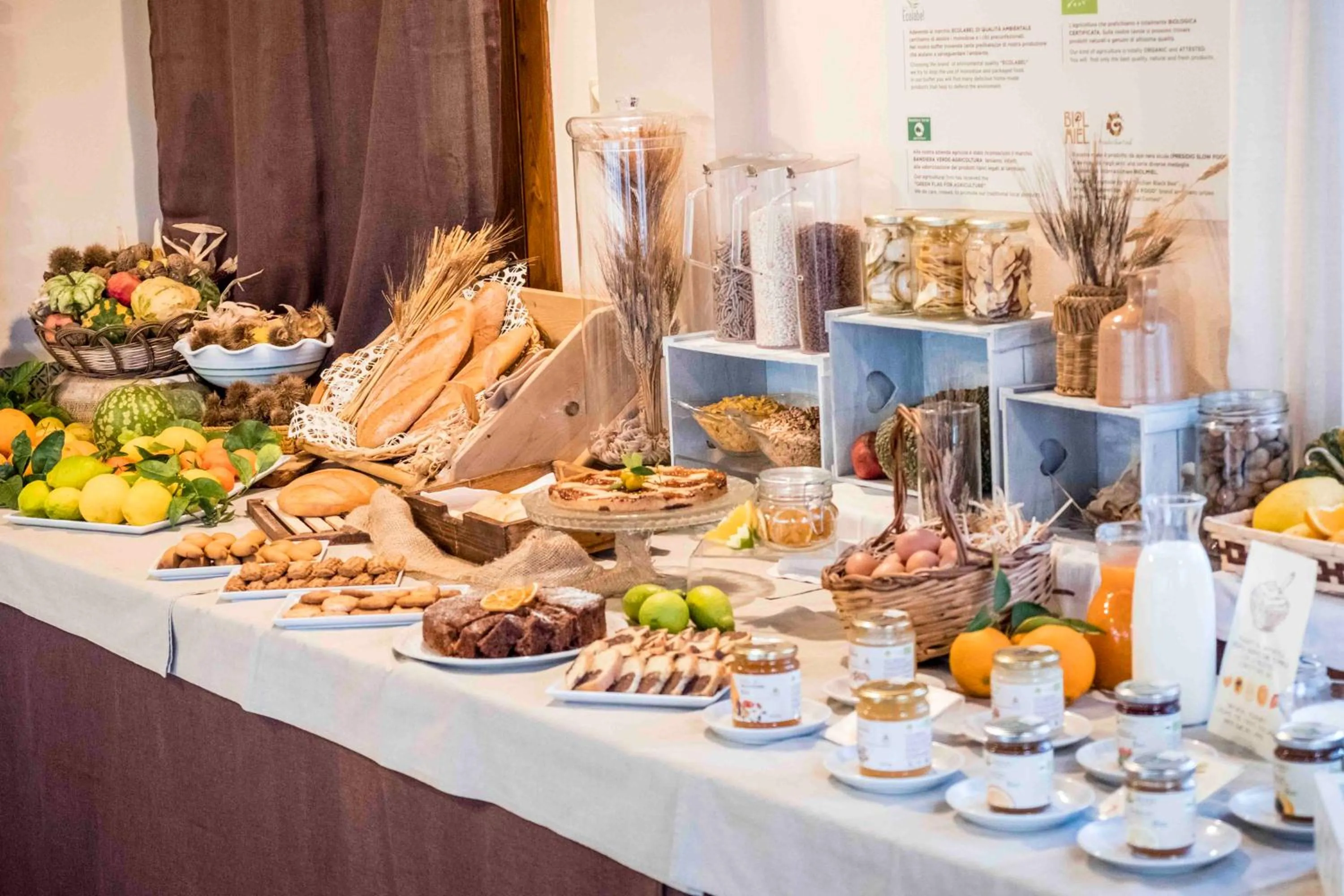 Food and drinks in Azienda Agrituristica Bergi