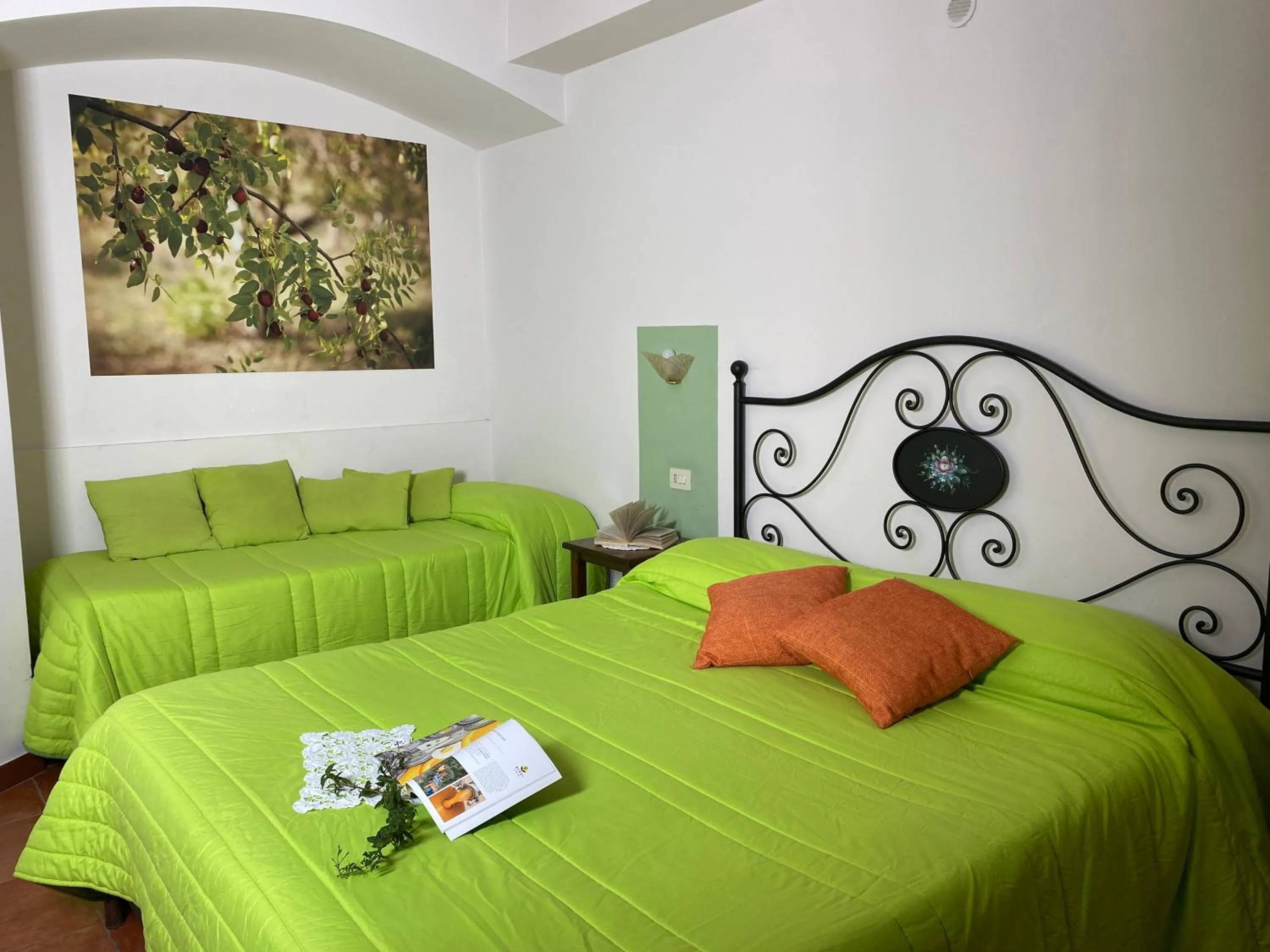 Bedroom, Bed in Azienda Agrituristica Bergi