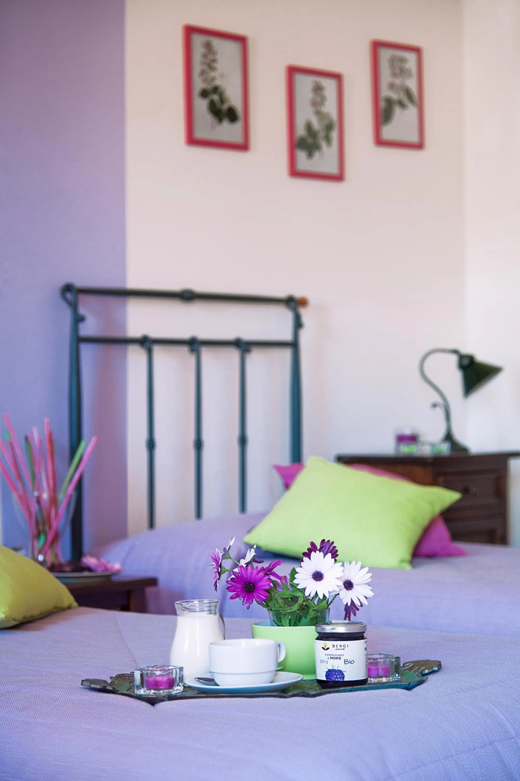 Decorative detail, Bed in Azienda Agrituristica Bergi