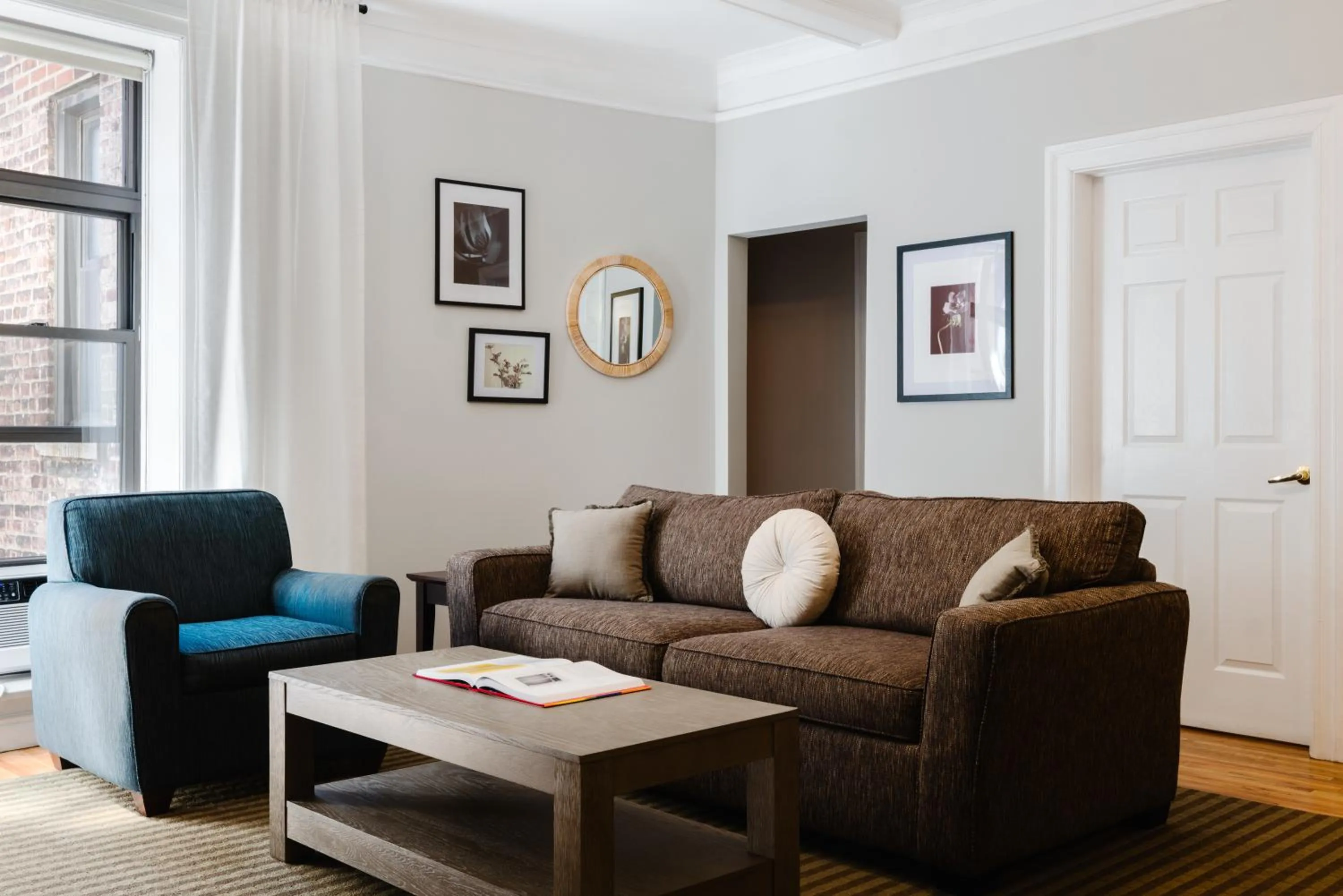 Living room in The Bayard