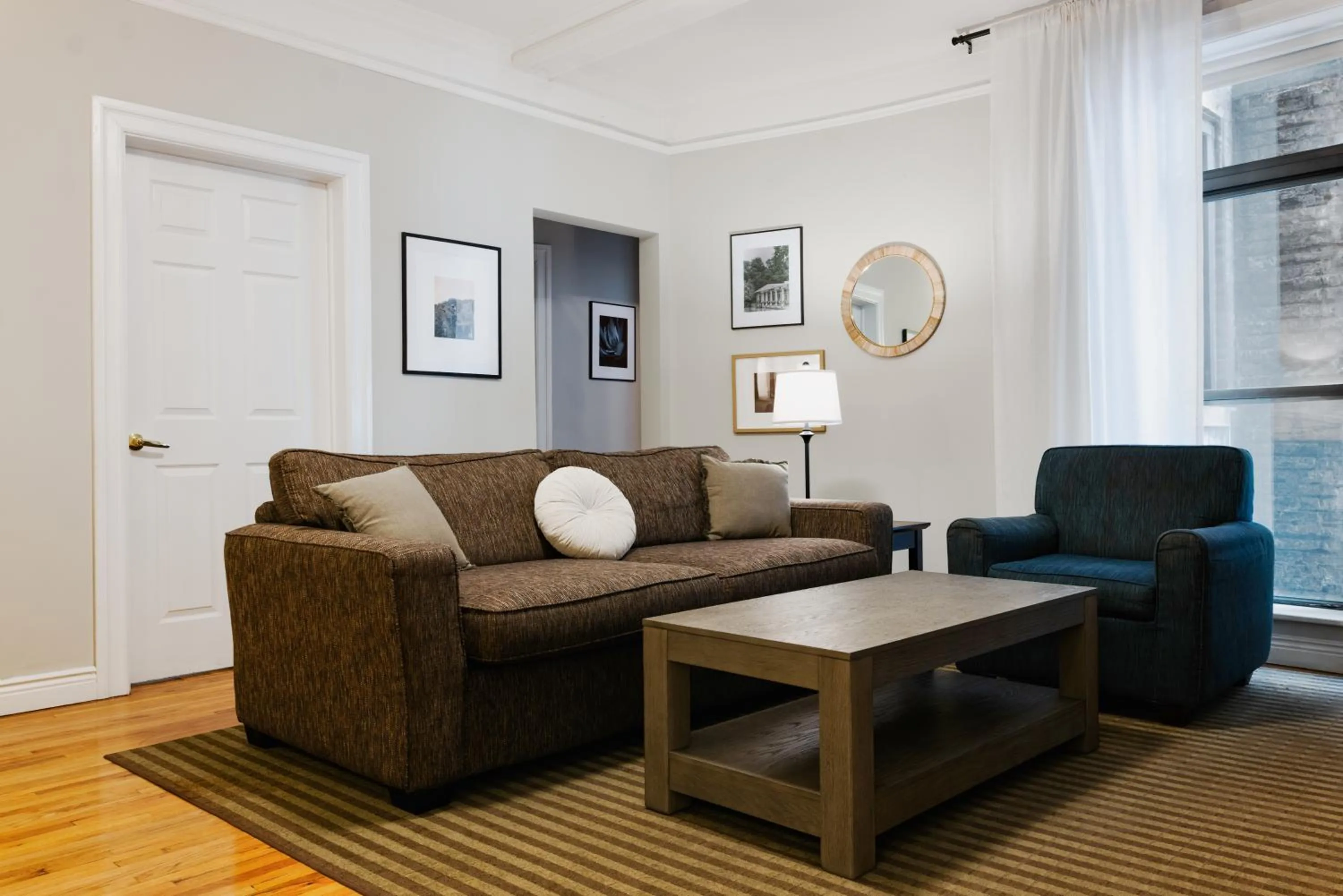 Living room in The Bayard