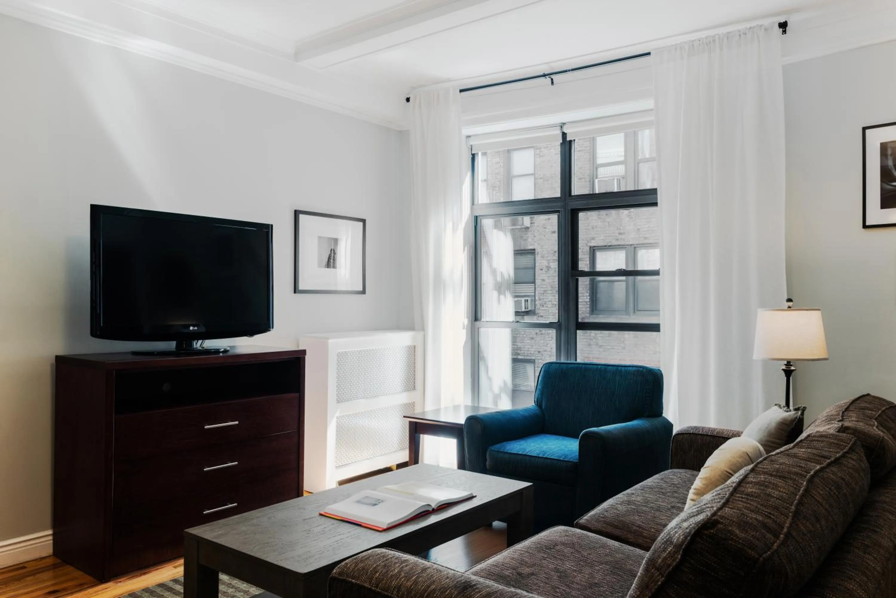 Living room in The Bayard