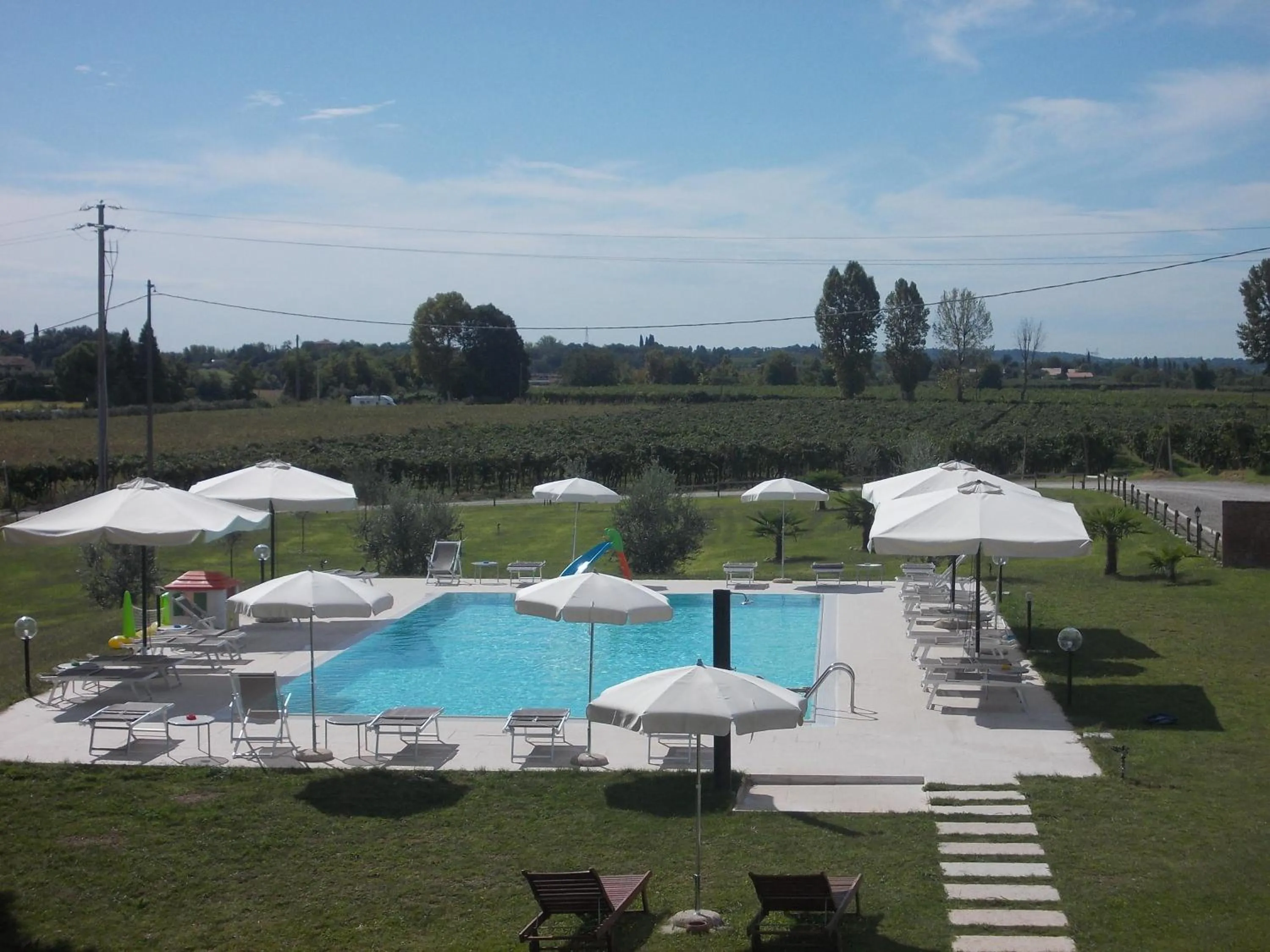 Pool view in Agriturismo Bosco Del Gal