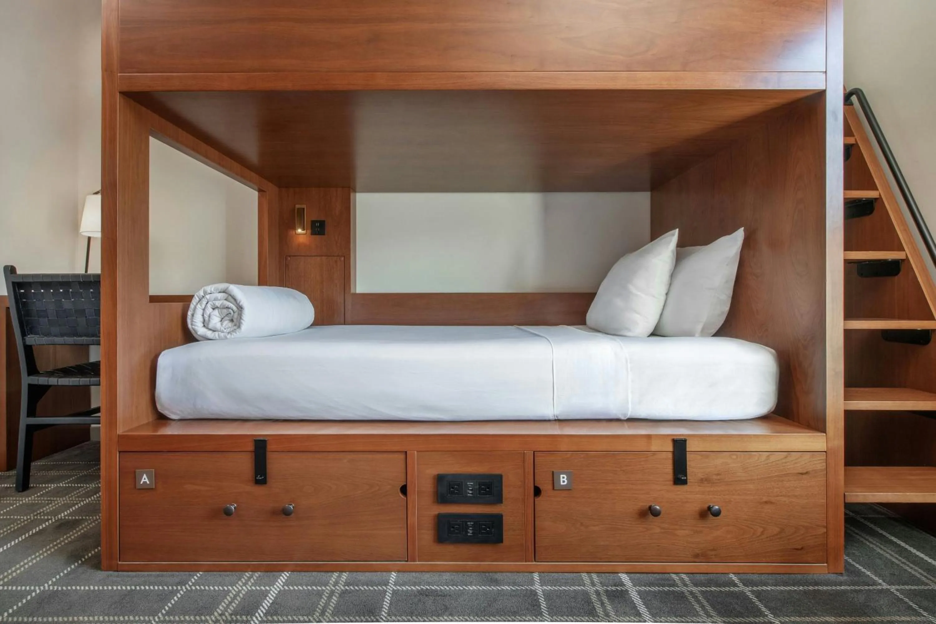 Photo of the whole room, Bed in FOUND Hotel, Santa Monica, Series by Marriott