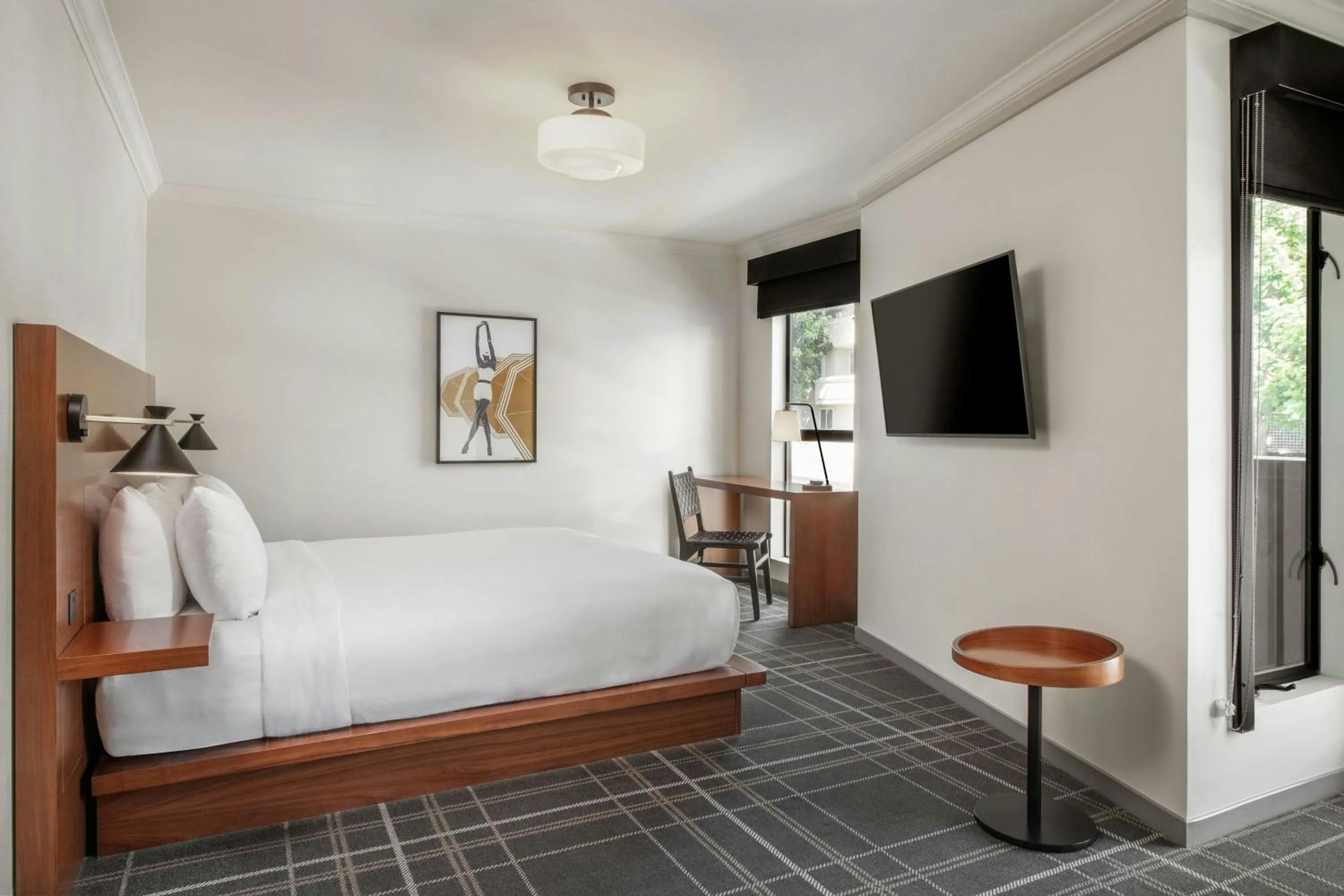 Photo of the whole room, Bed in FOUND Hotel, Santa Monica, Series by Marriott