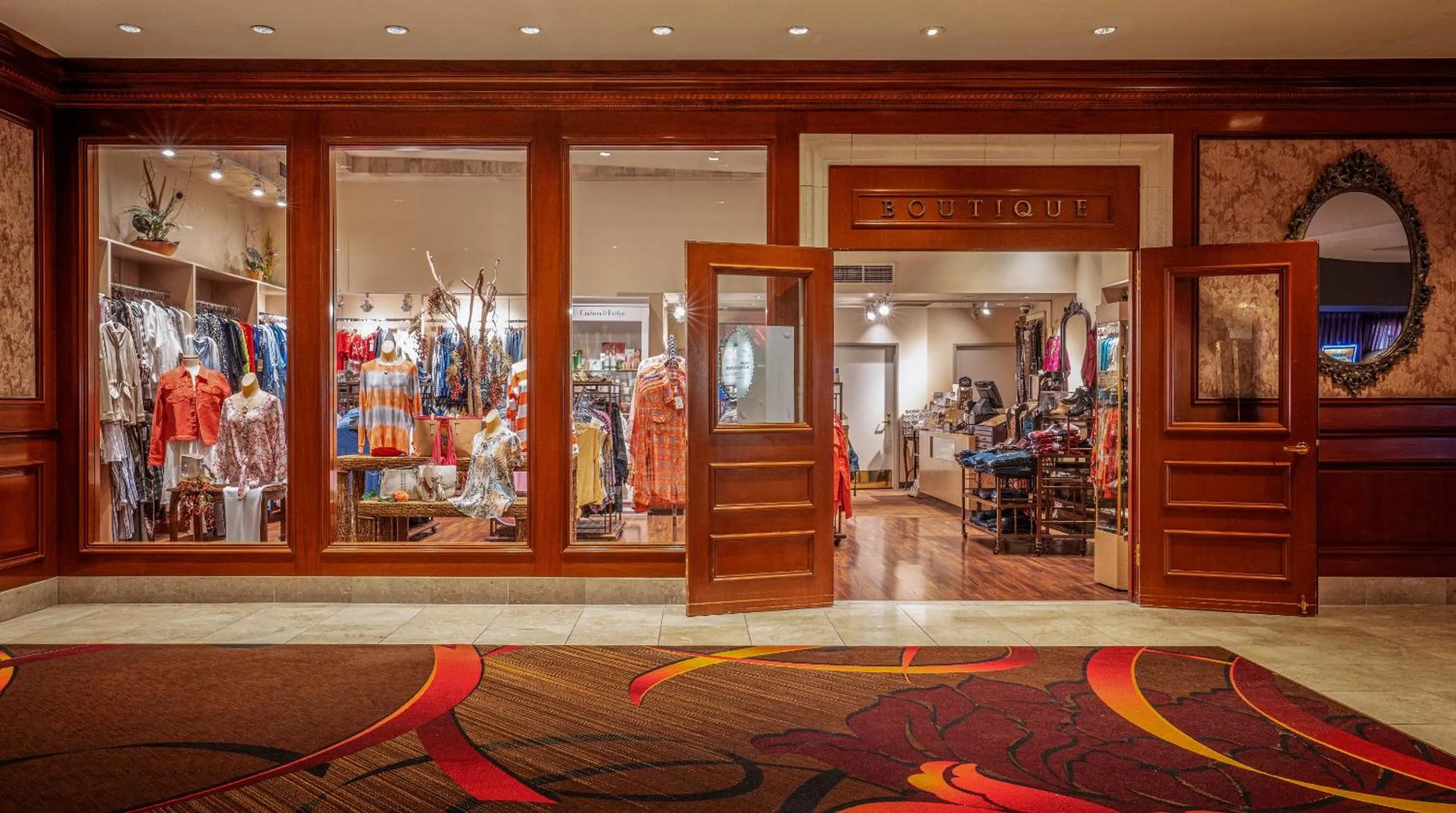 Shopping Area in Silver Legacy Reno, A Caesars Destination