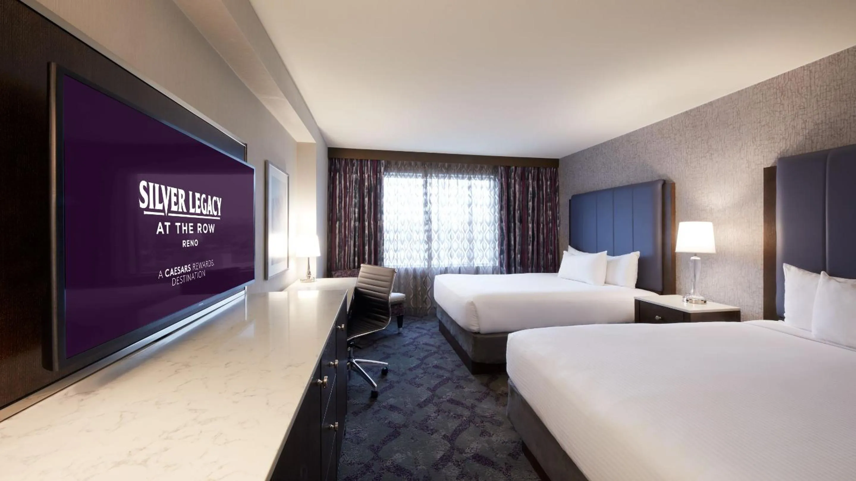 Bed in Silver Legacy Reno, A Caesars Destination