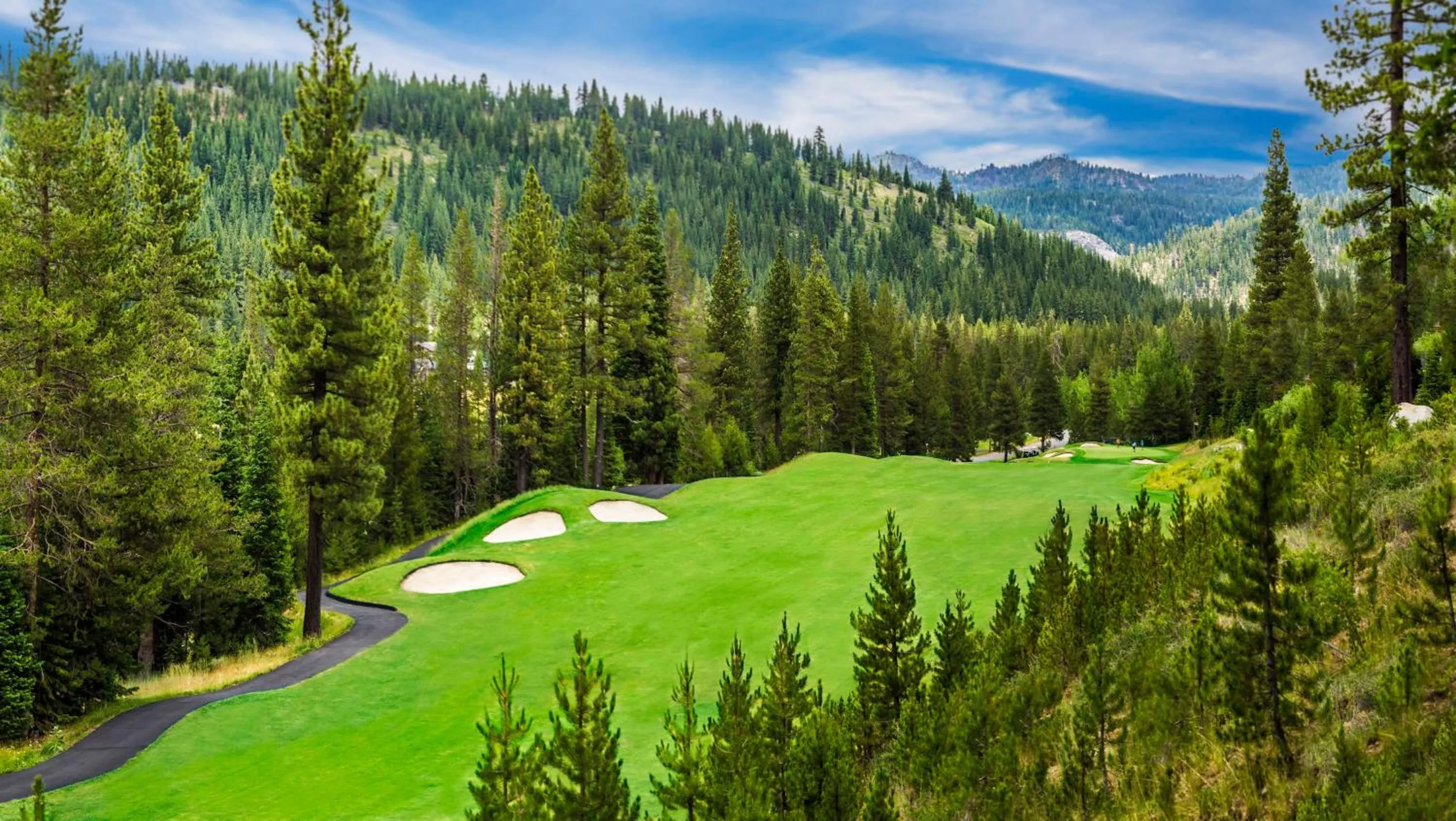 Golfcourse in Everline Resort and Spa, Lake Tahoe