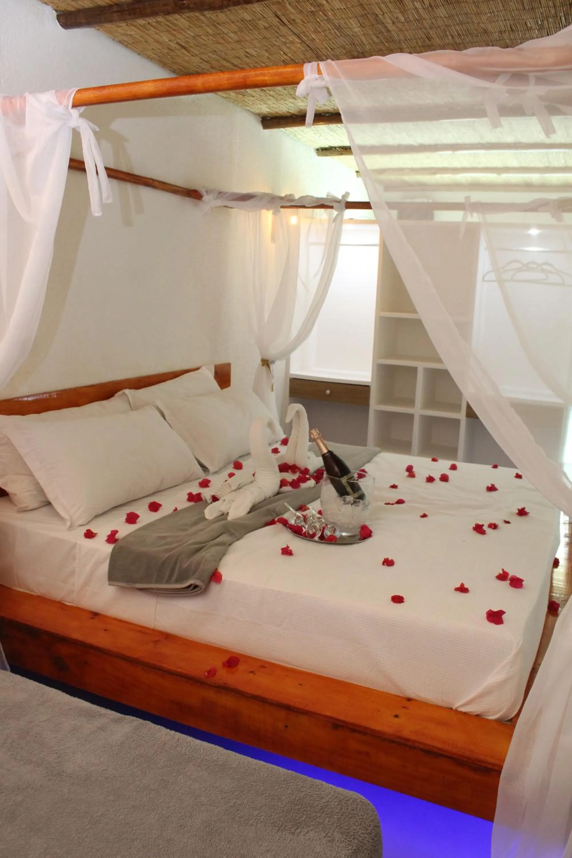 Bed in Pousada Village Sonhos Camocim