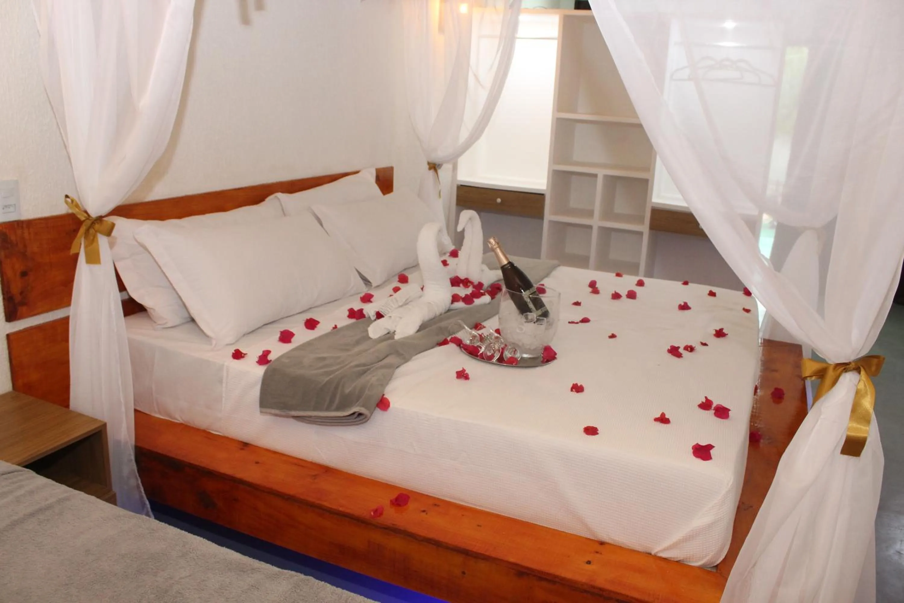 Bed in Pousada Village Sonhos Camocim