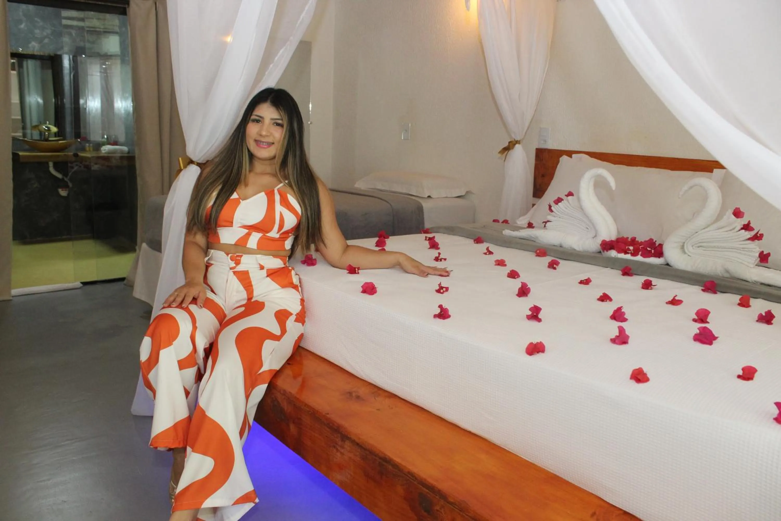 Bed in Pousada Village Sonhos Camocim