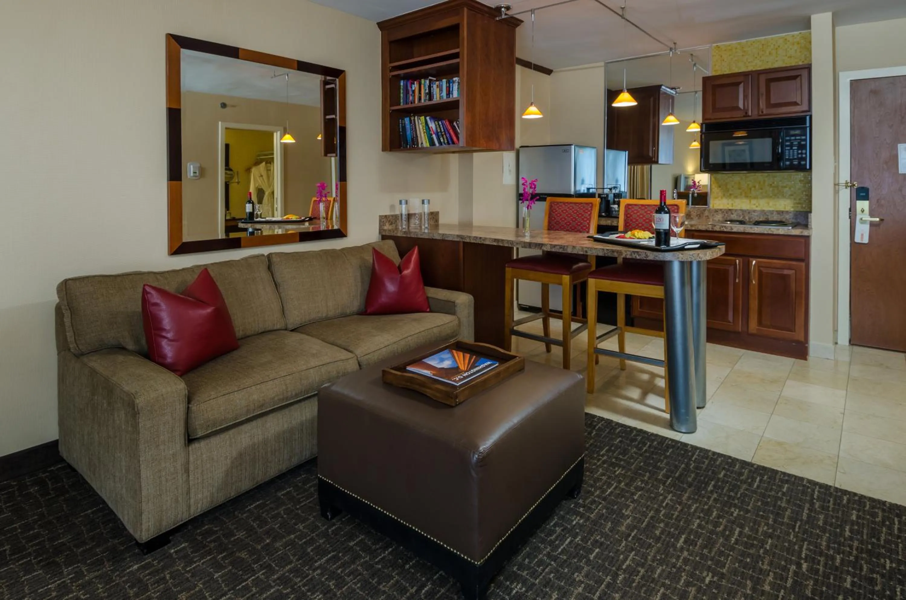 Kitchen or kitchenette in Beacon Hotel & Corporate Quarters