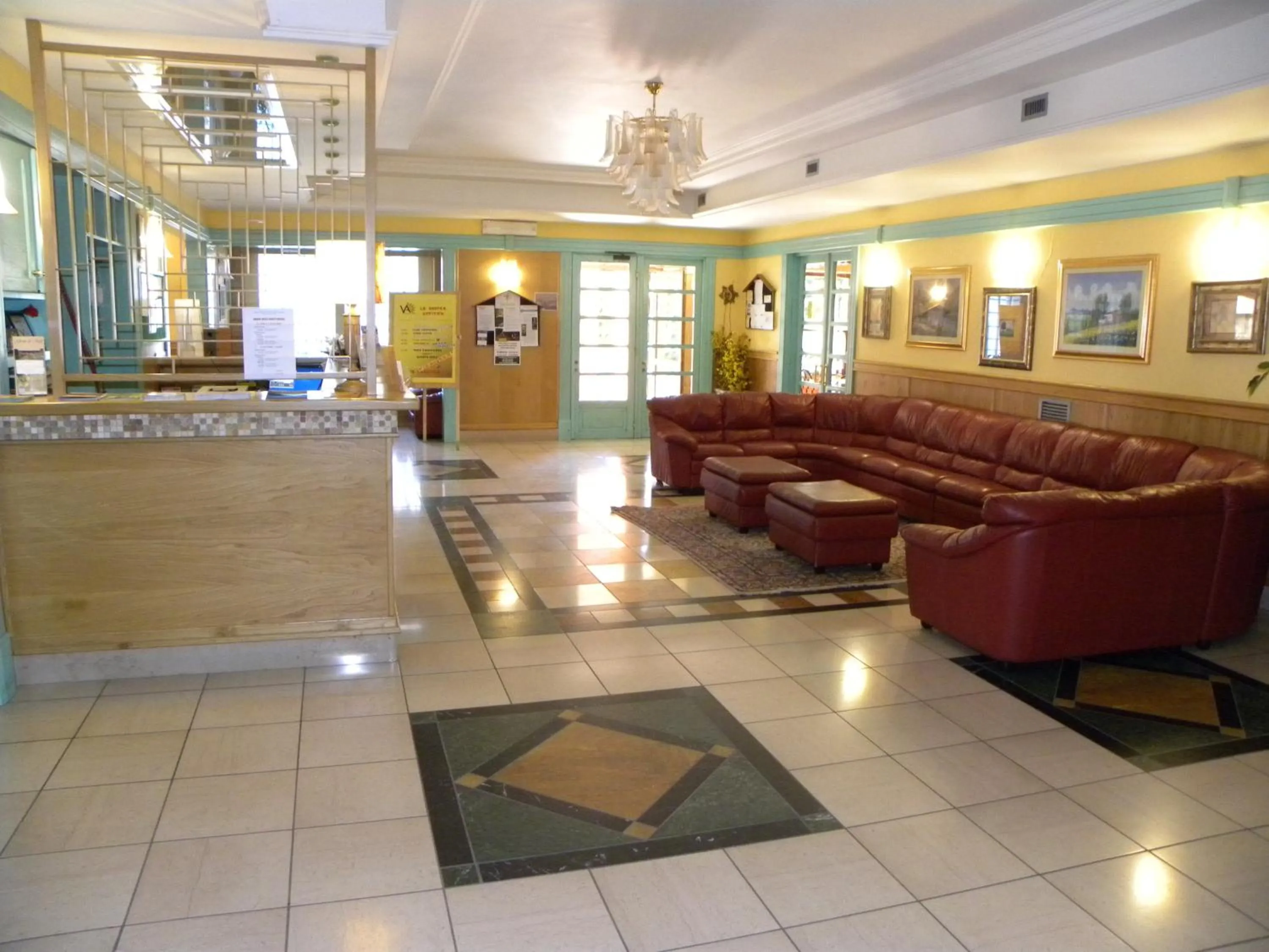 Lobby or reception in Alba Sporting Hotel