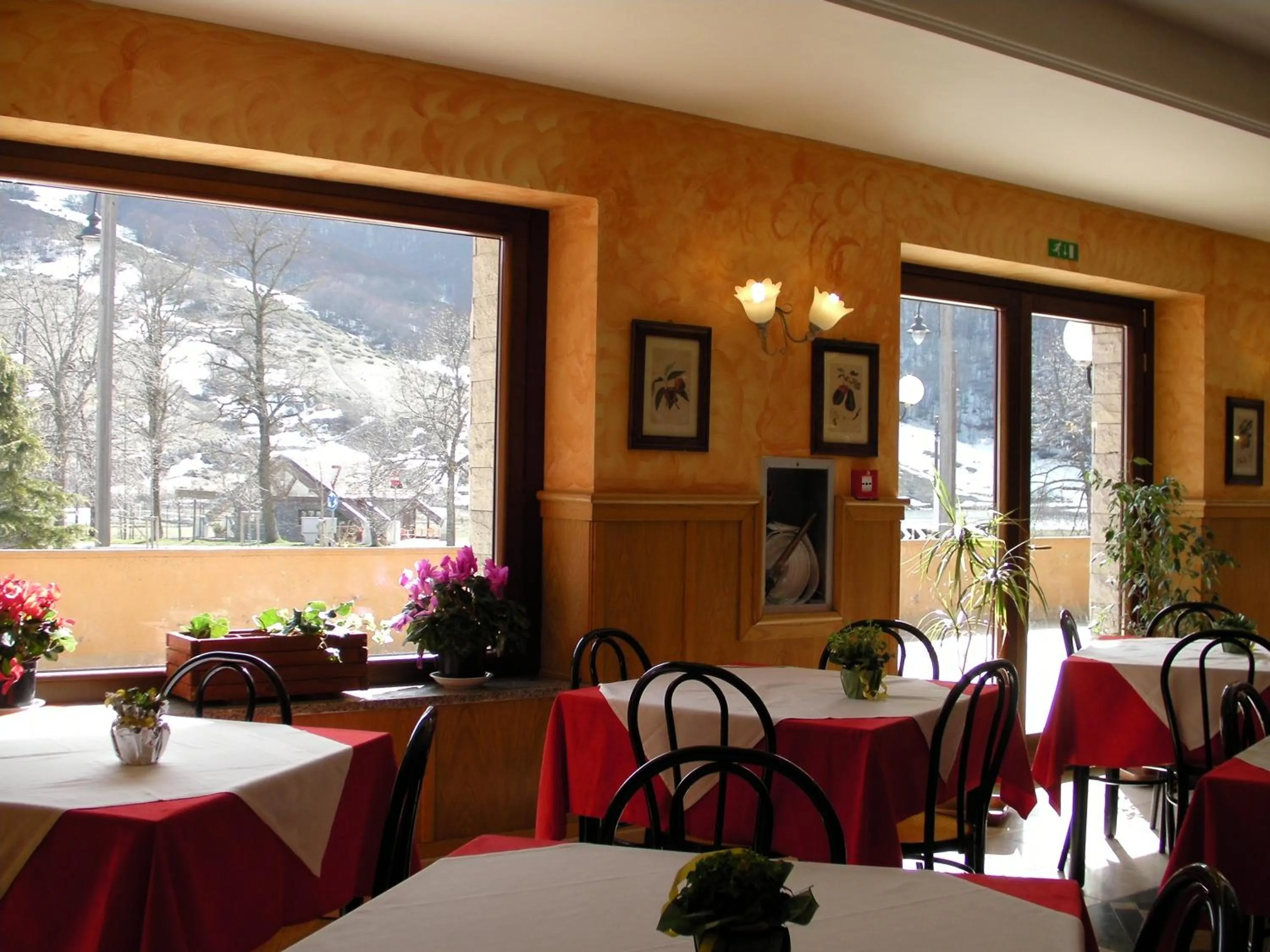 Restaurant/places to eat in Alba Sporting Hotel