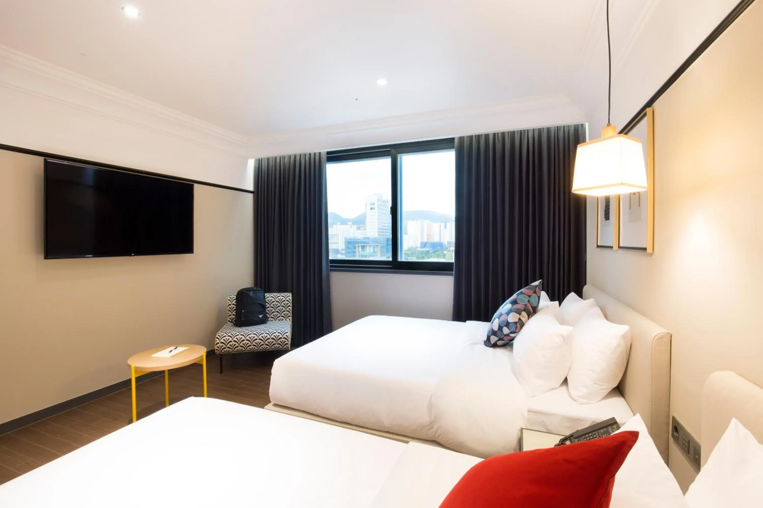 Standard Twin Room in Brown Dot Hotel Jinju Standard Twin Room in Brown Dot Hotel Jinju