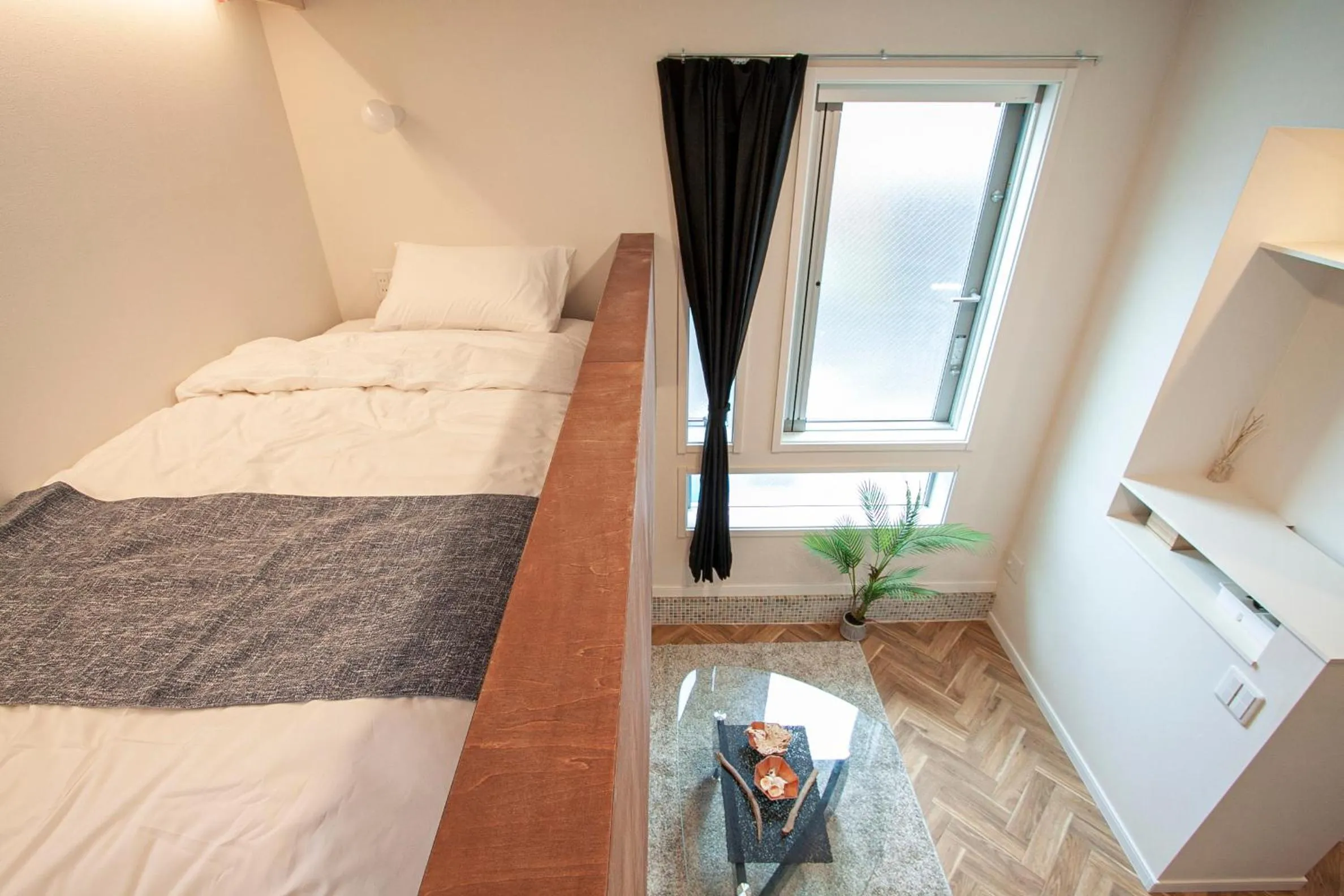 Bed in GRAND CAVE YOKOHAMA