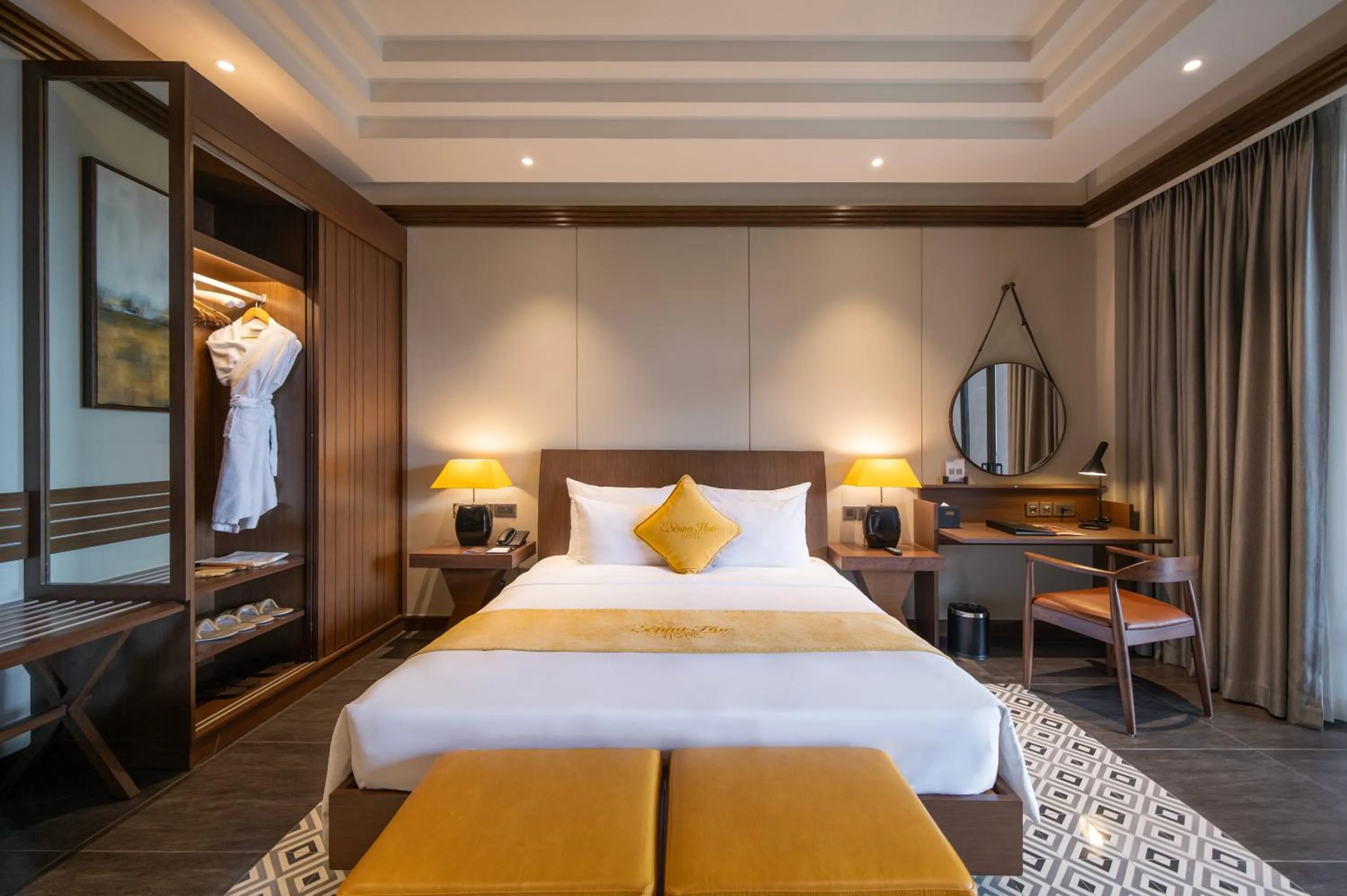 Bedroom, Bed in Senna Hue Hotel