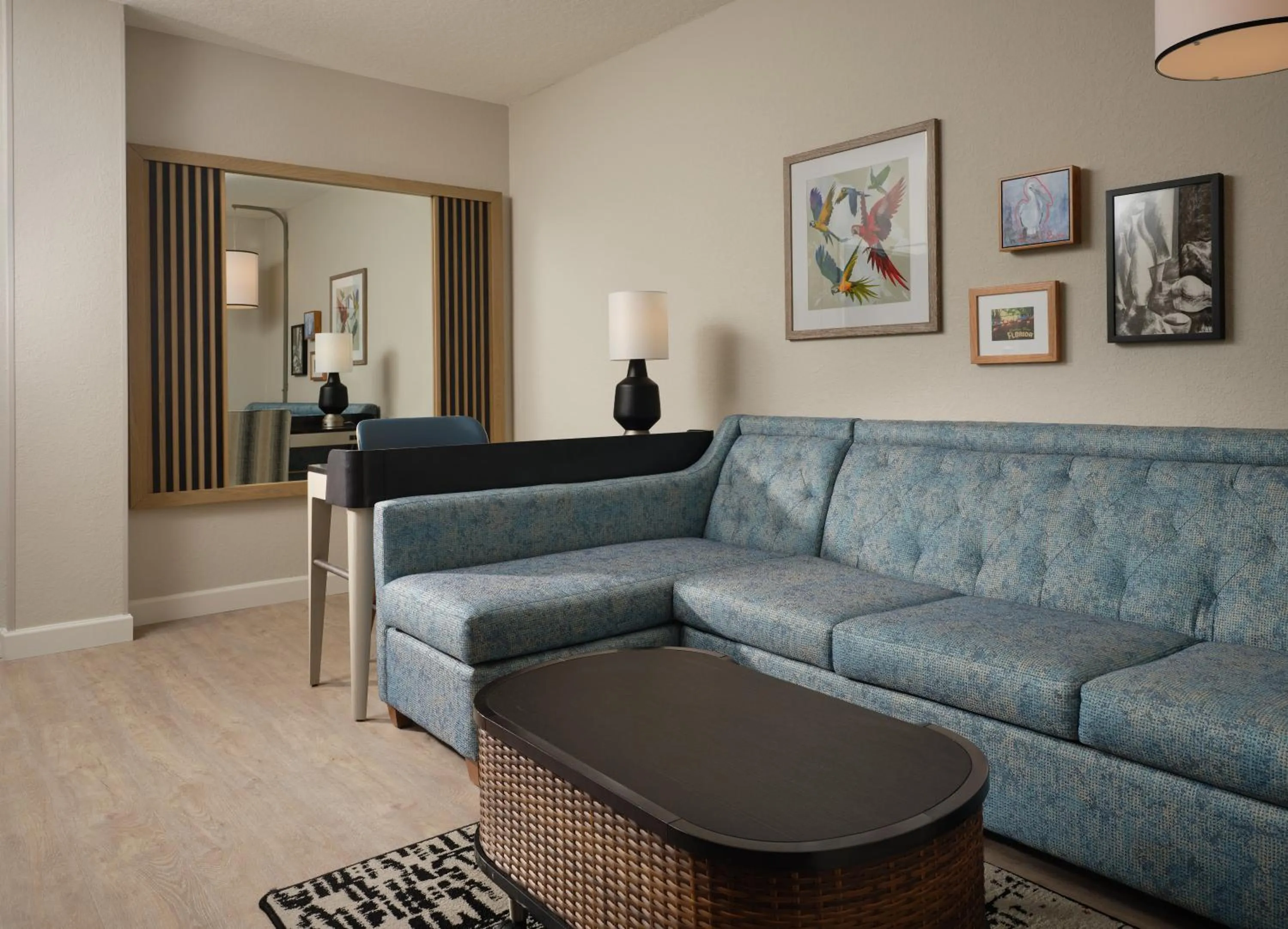 Living room in Caribe Royale Orlando