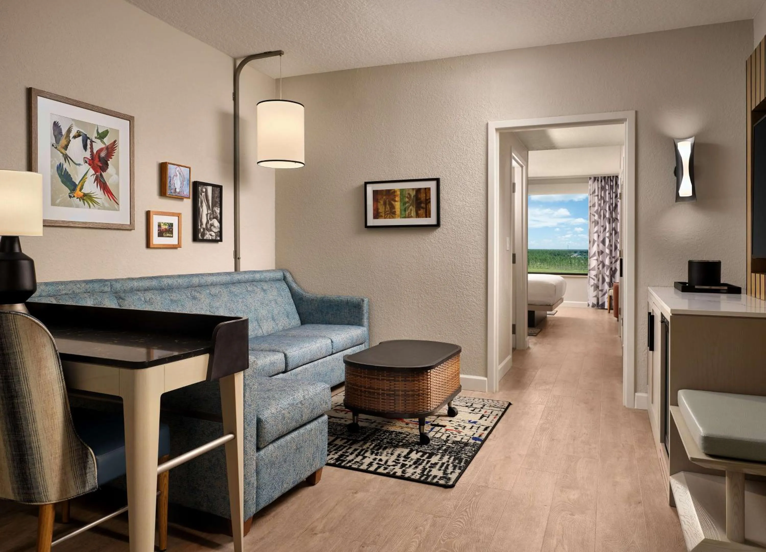 Living room in Caribe Royale Orlando