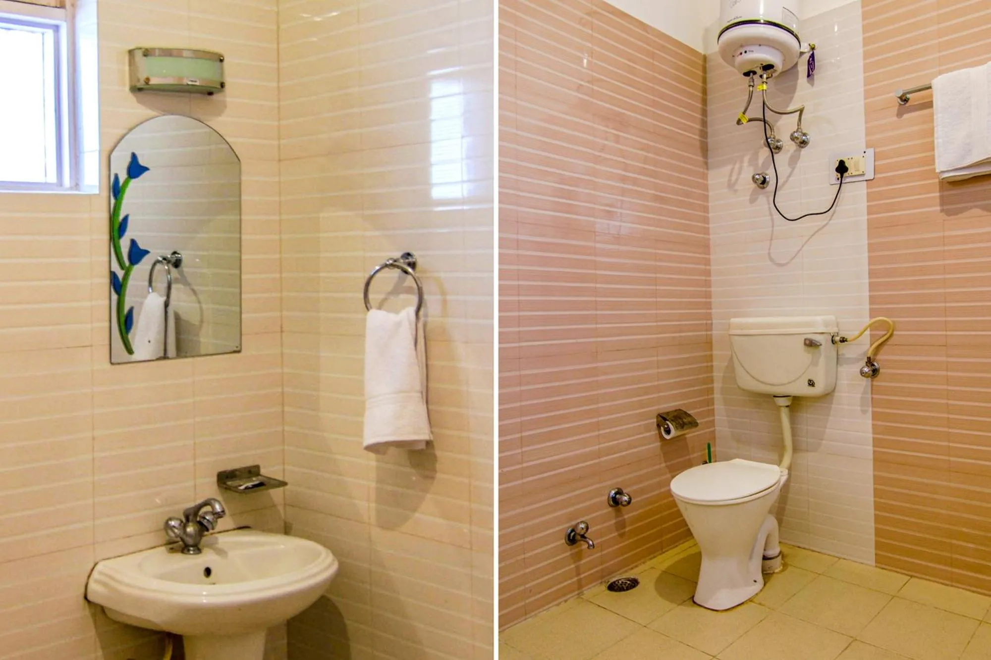 Toilet in Greenwoods Inn Mcleodganj #Parking #lift #All Balcony Rooms #Rooftop Terrace #Prime Location # Close to the Triund Trek Point 400 Mtr Head