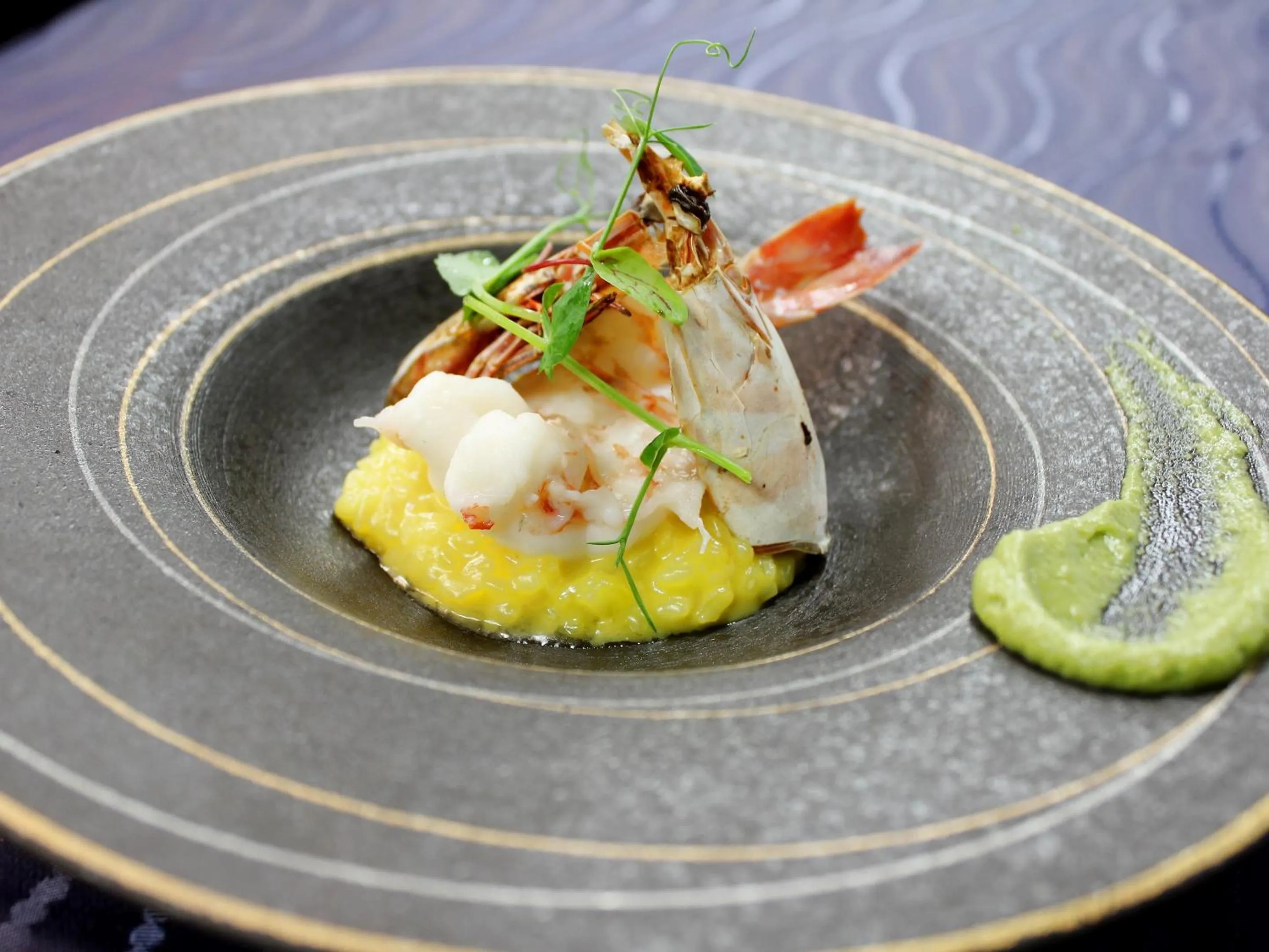 Food close-up in Auberge de South Terrace