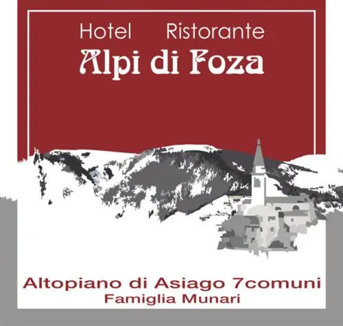 Property logo or sign in Hotel Alpi - Foza