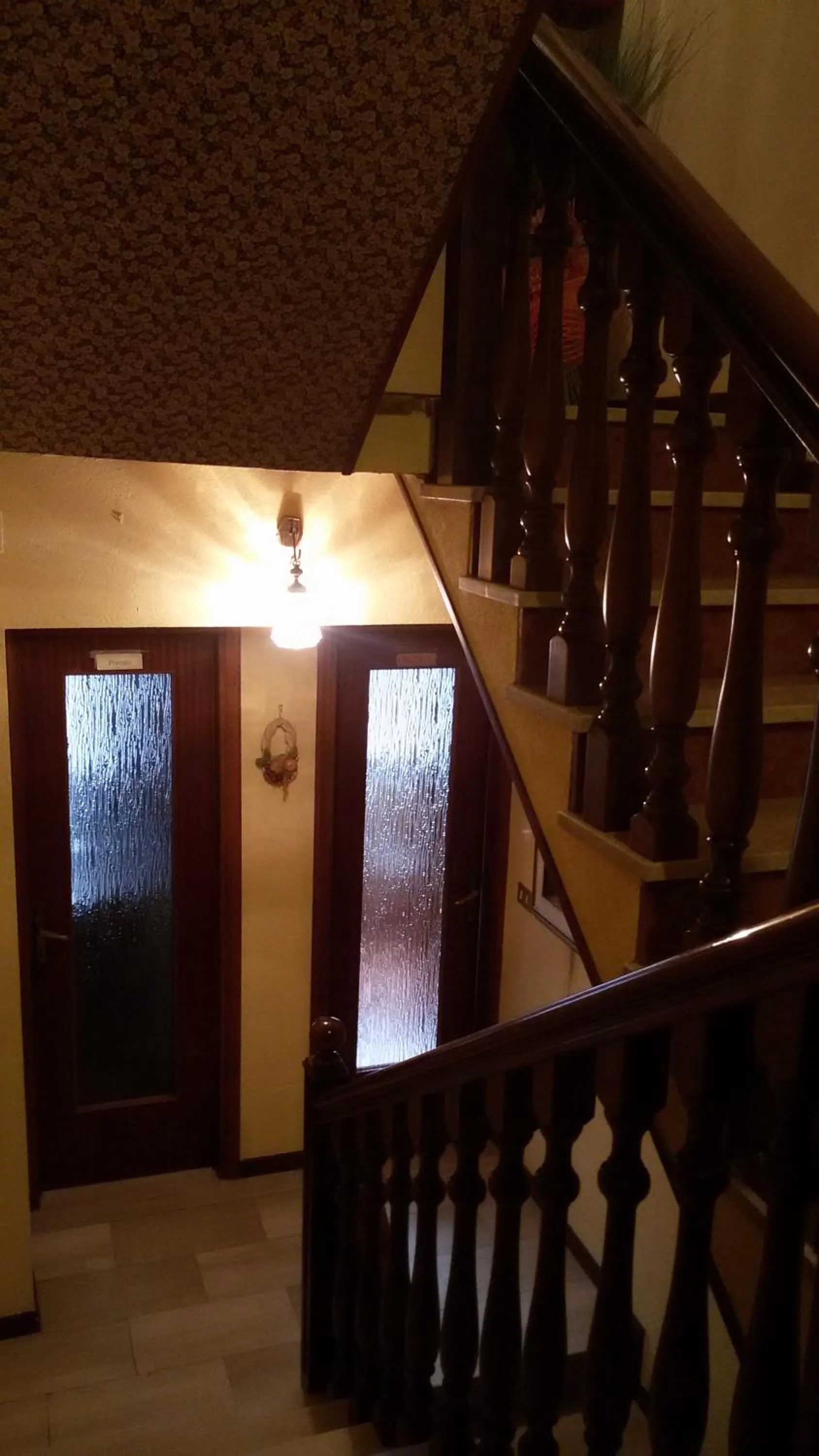 Decorative detail in Hotel Alpi - Foza