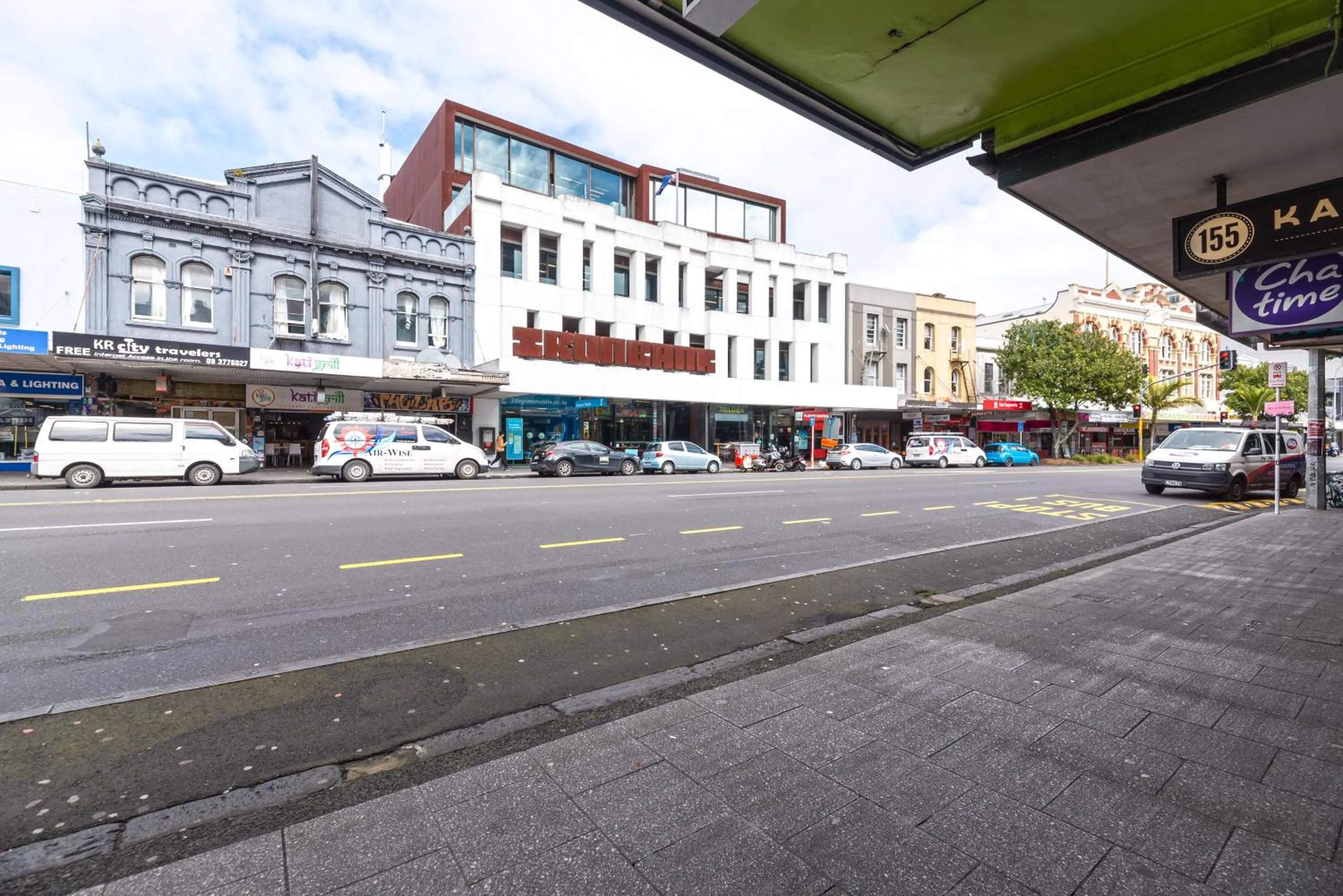 Street view in HIT Hostel