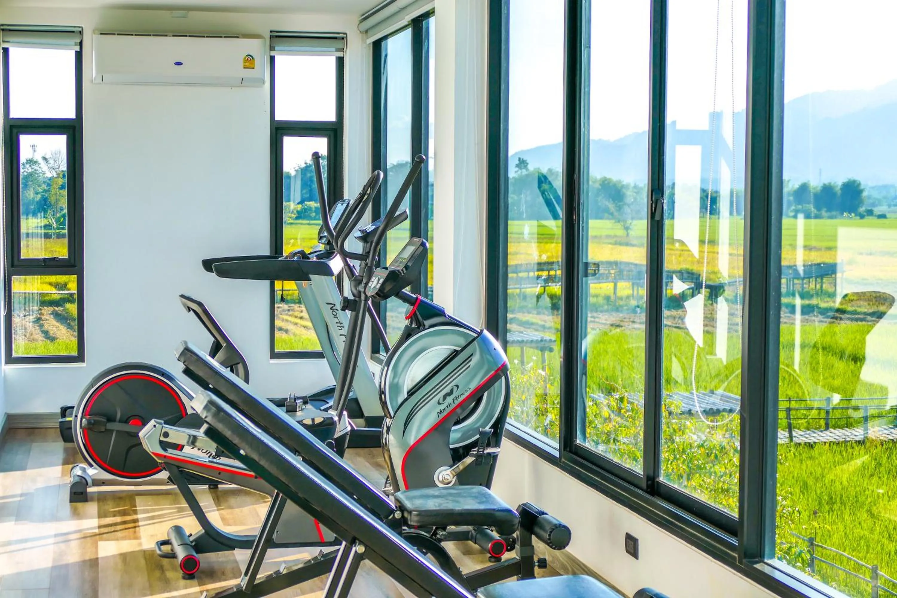 Fitness centre/facilities in TEVA Valley Resort