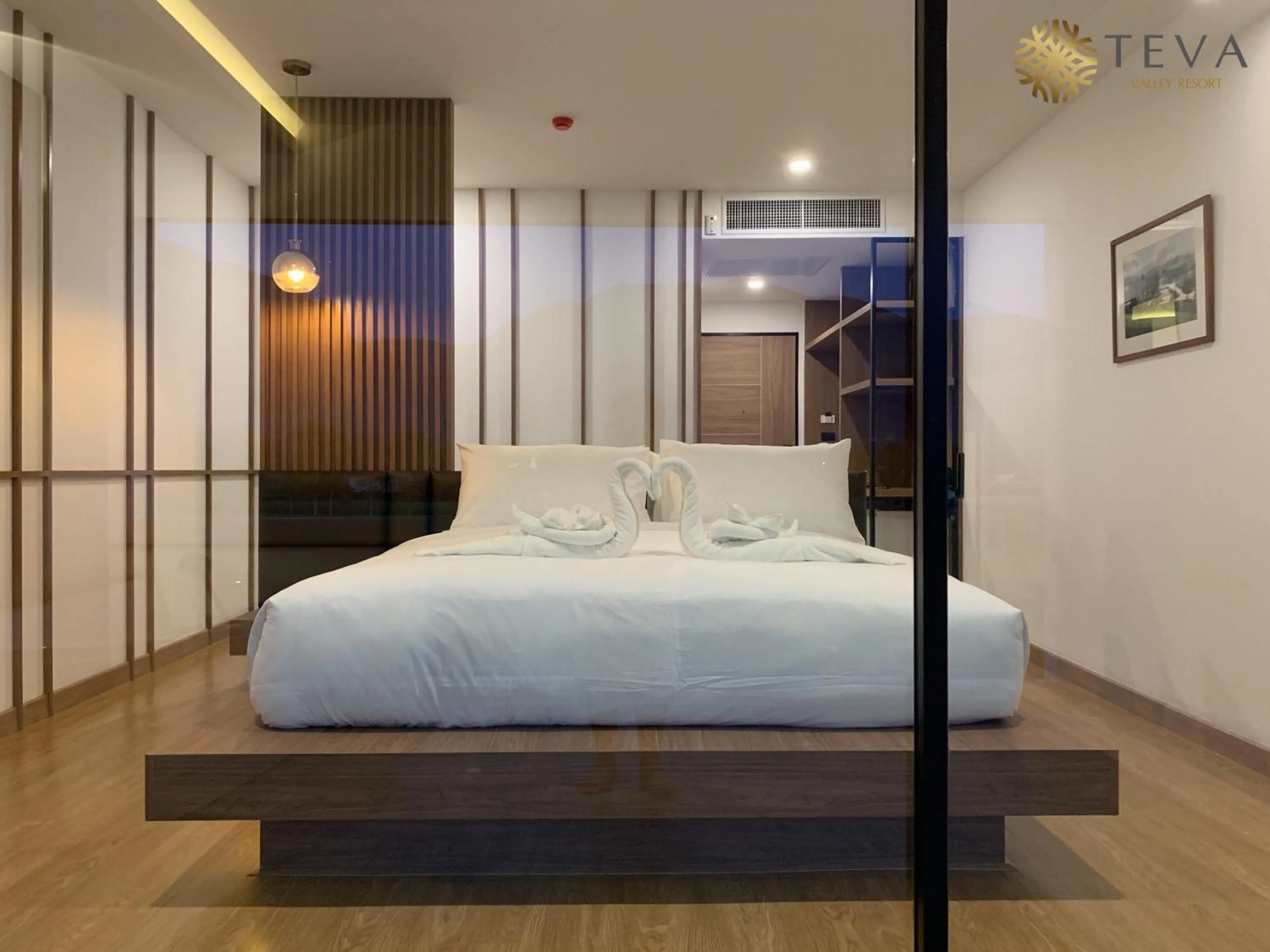 Bed in TEVA Valley Resort