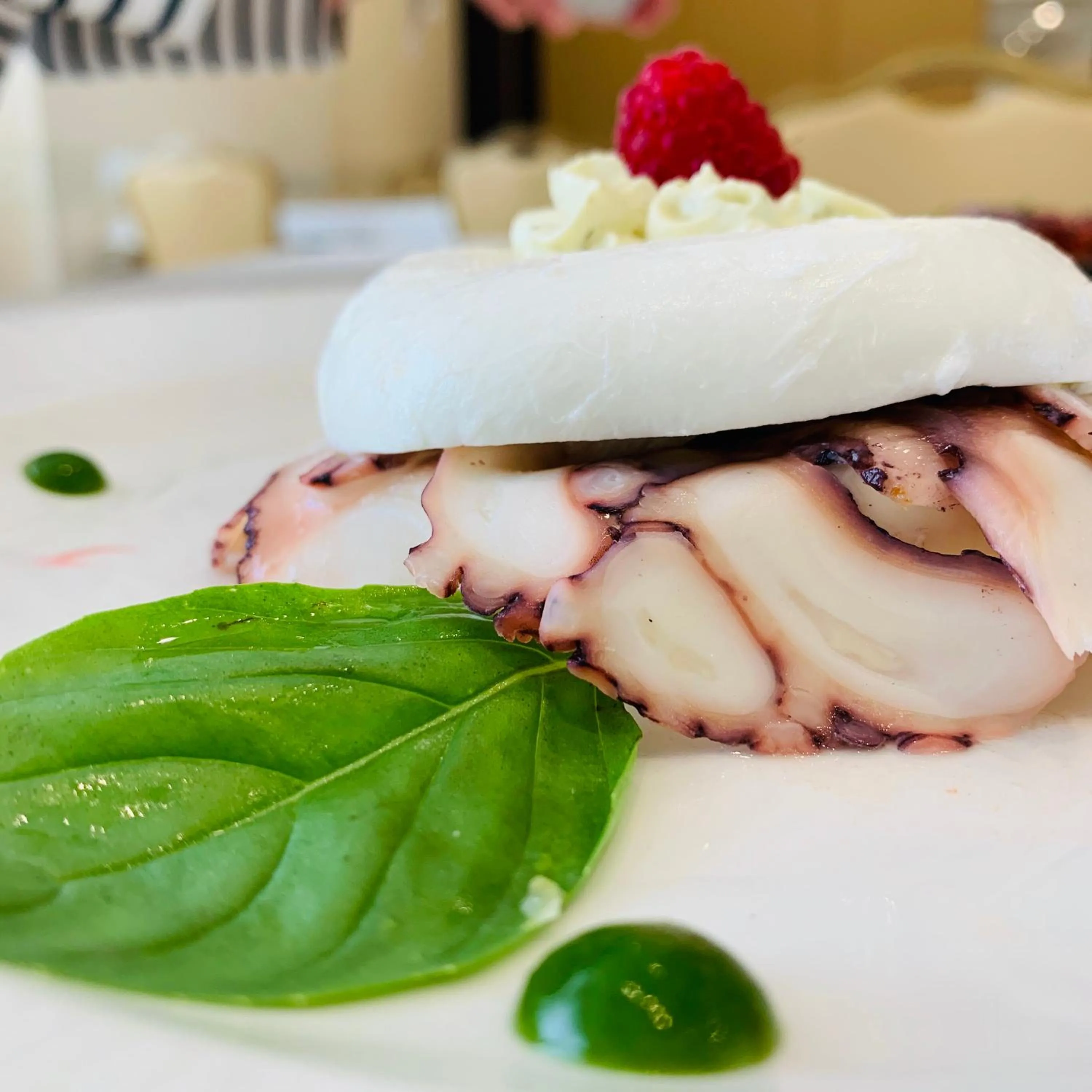 Food close-up in Magic Hotel