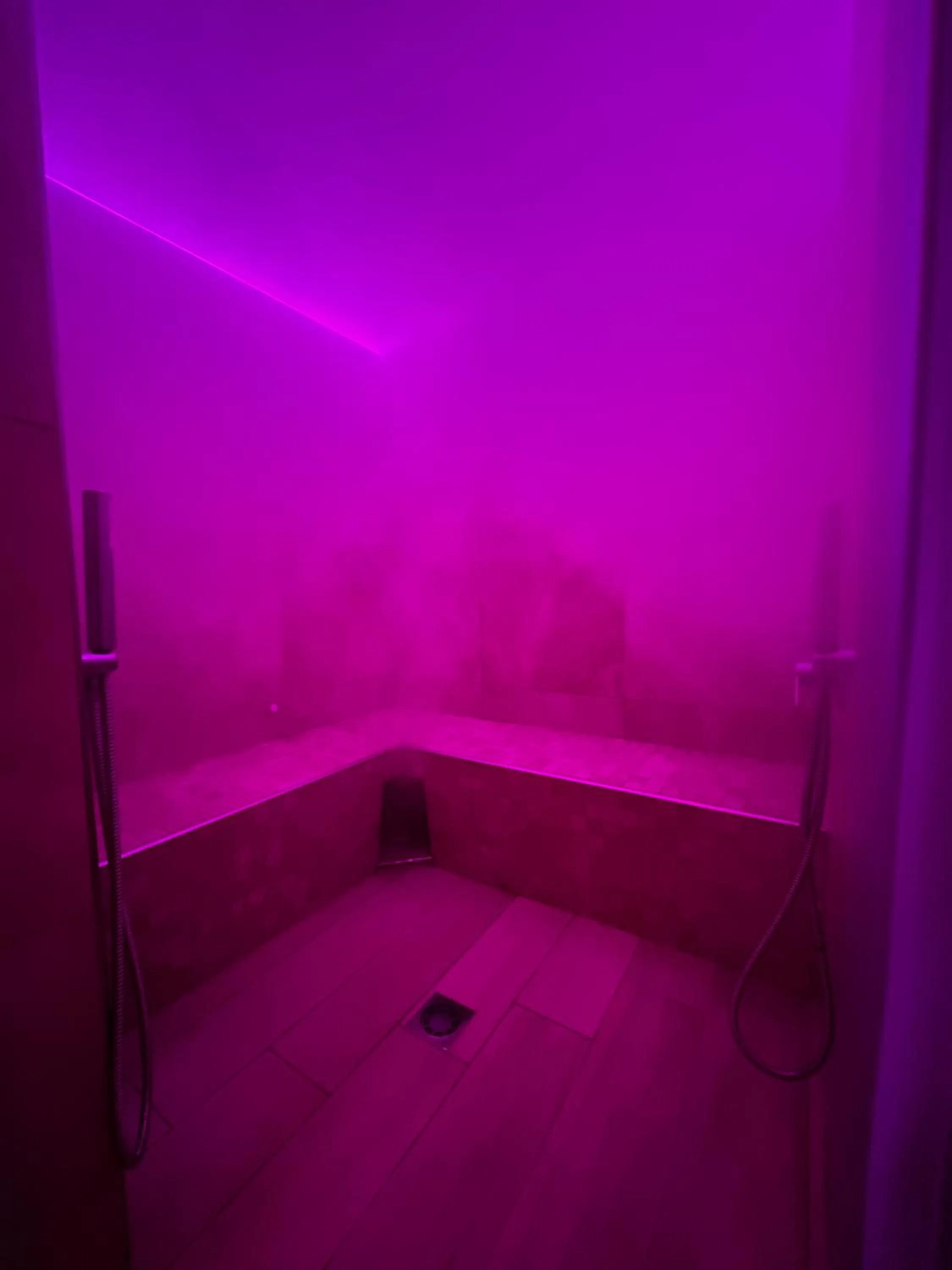 Steam room in Magic Hotel