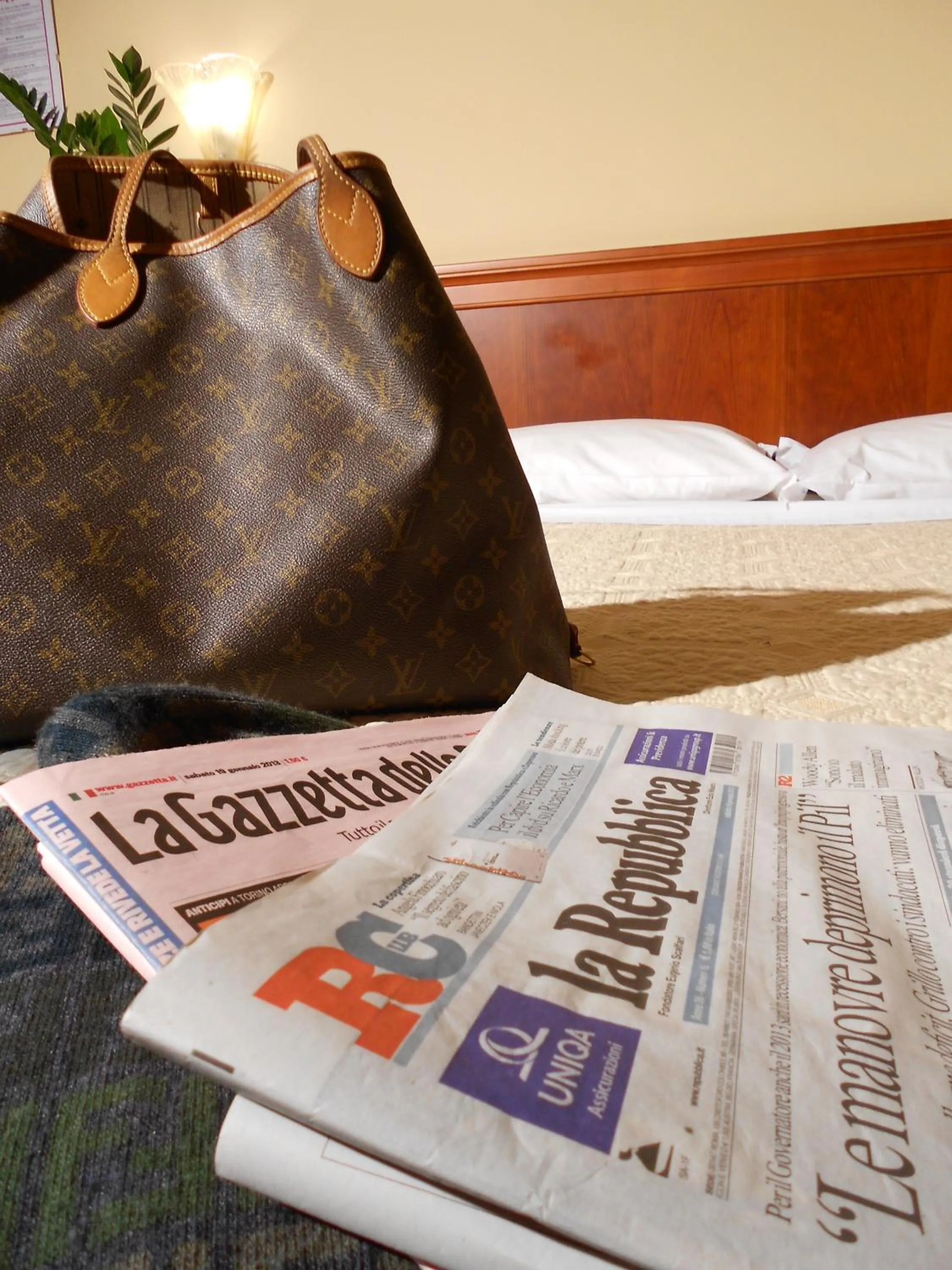 Decorative detail, Bed in Magic Hotel