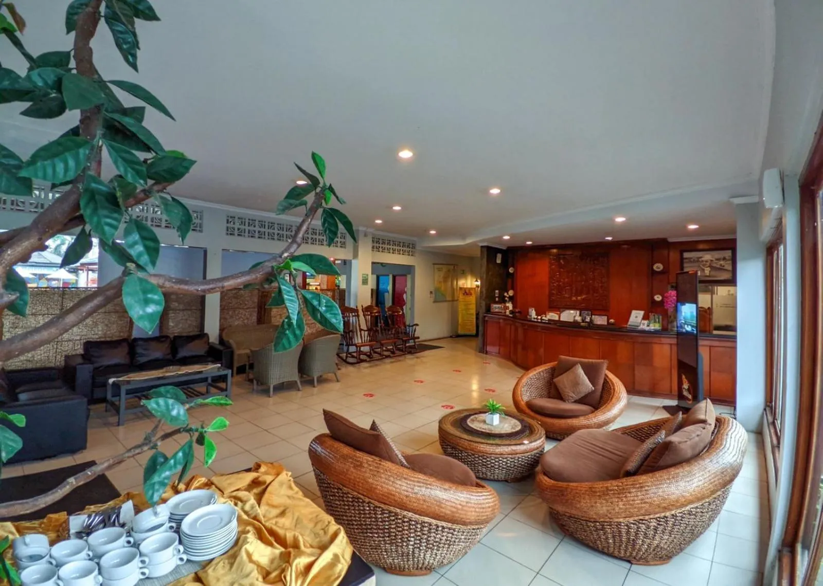 Lobby or reception in Sabda Alam Hotel & Resort