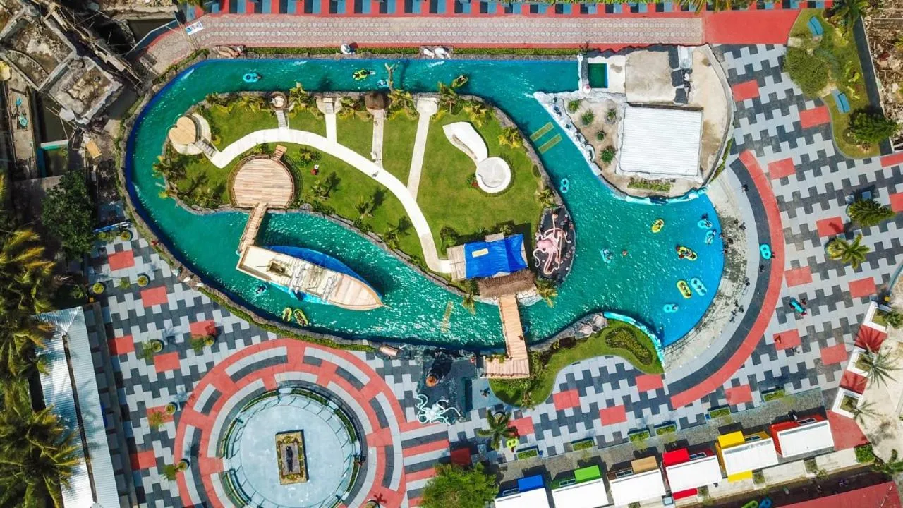 Aqua park in Sabda Alam Hotel & Resort