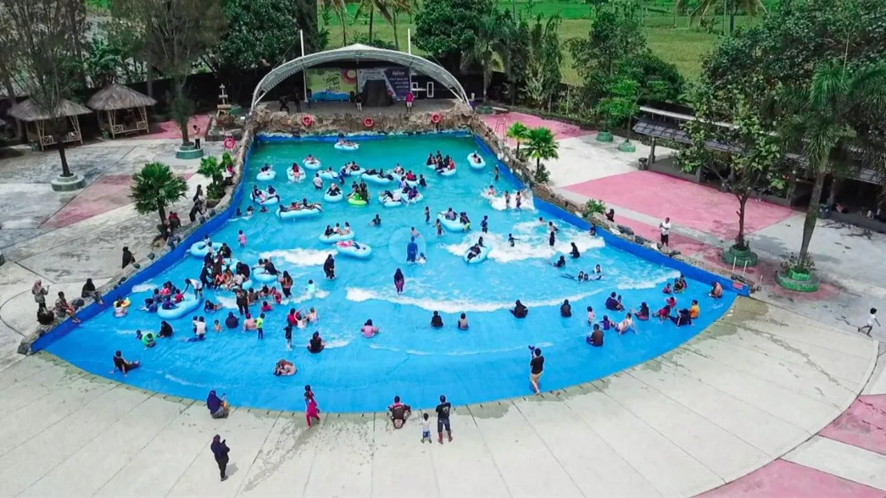 Aqua park in Sabda Alam Hotel & Resort