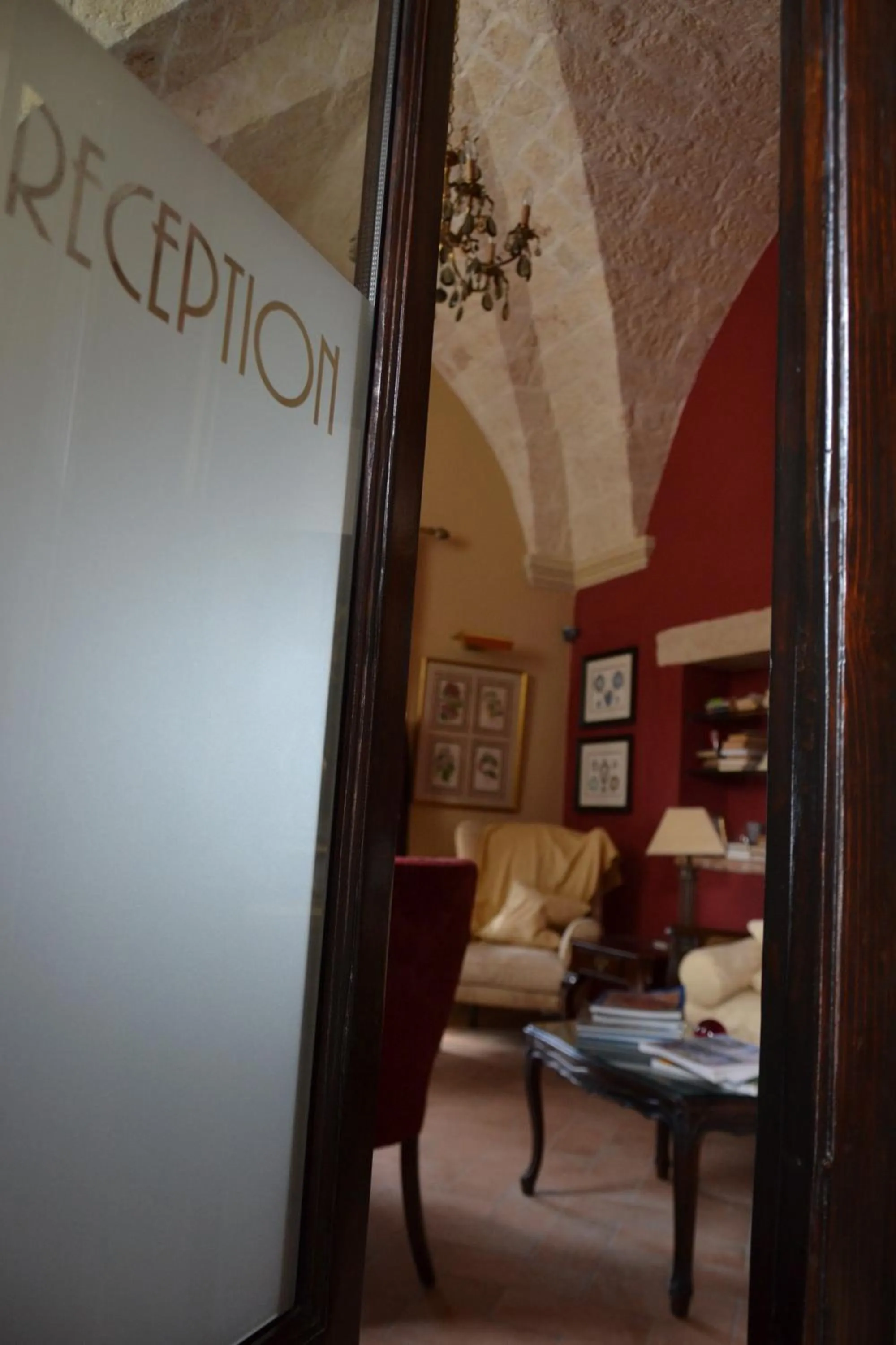 Lobby or reception in Palazzo Muro Leccese Relais de Charme & Wellness